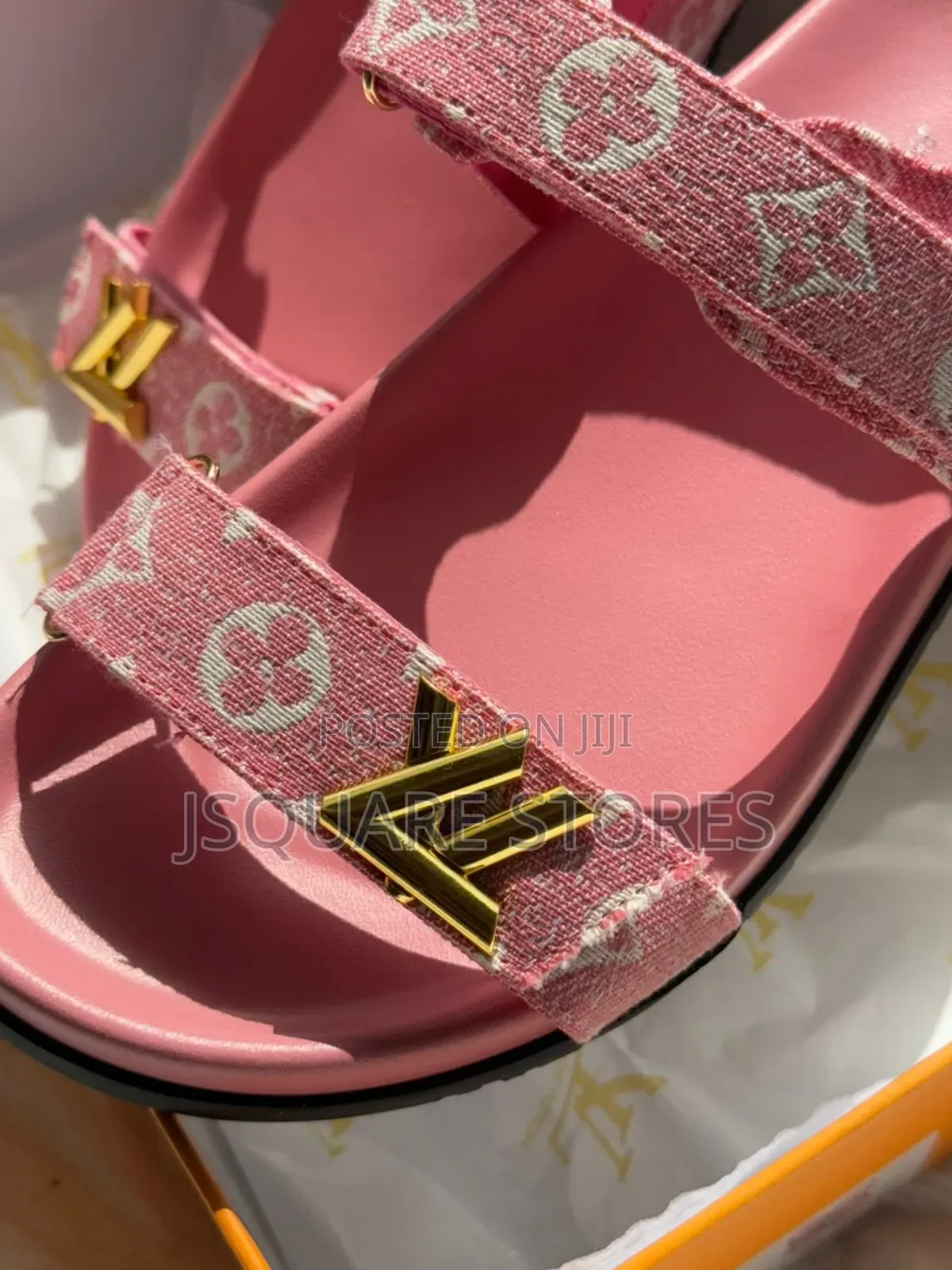 Louis Vuitton Pink Sandals Size :37-42 Quality at Its Finest
