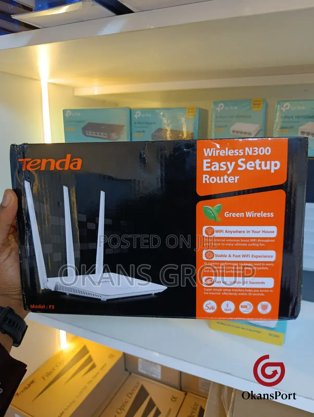 Tenda Wifi Router F3 F6 Ac6 C8 C23 X9 Tx12 Pro Ax12 Te6l 4g06 Nova Mx3