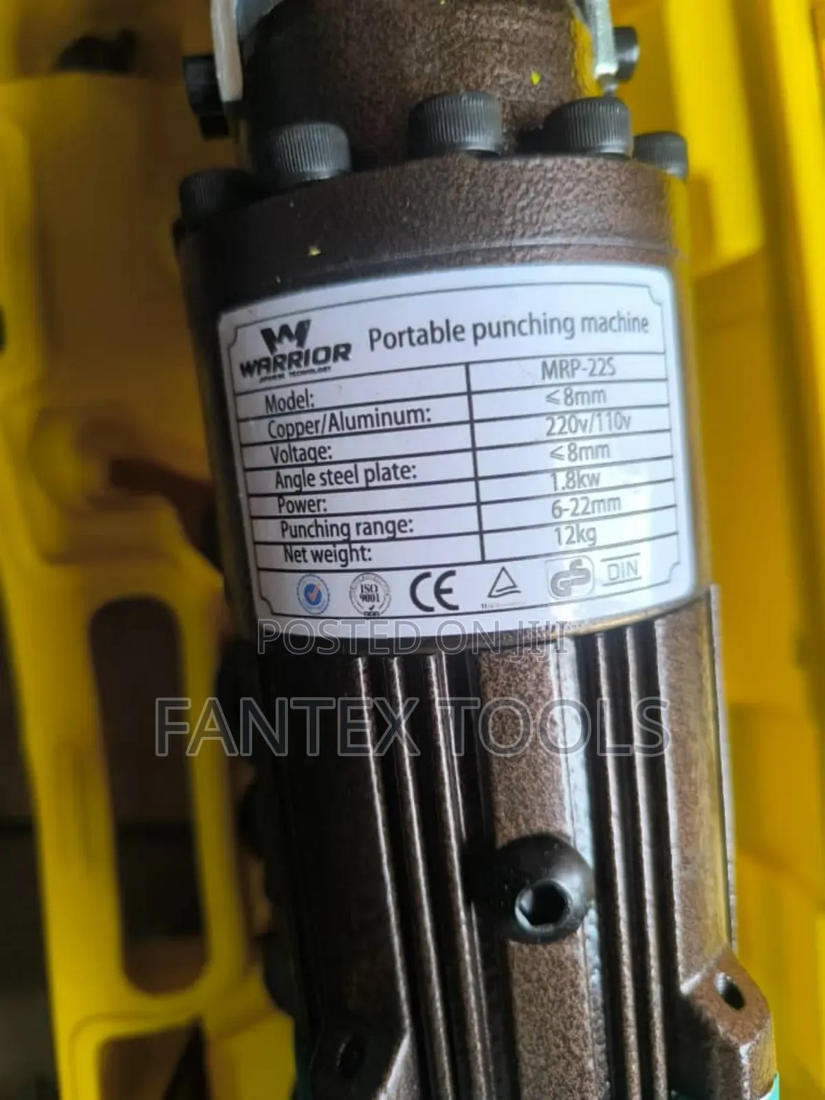 Electric Punching Machine.6-22 Mm