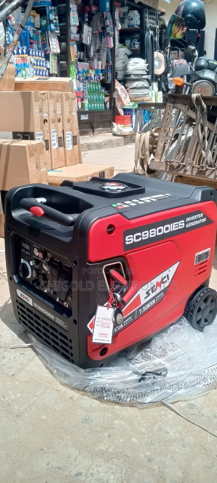 Original Senci Inverter Generator 7.5 Kva