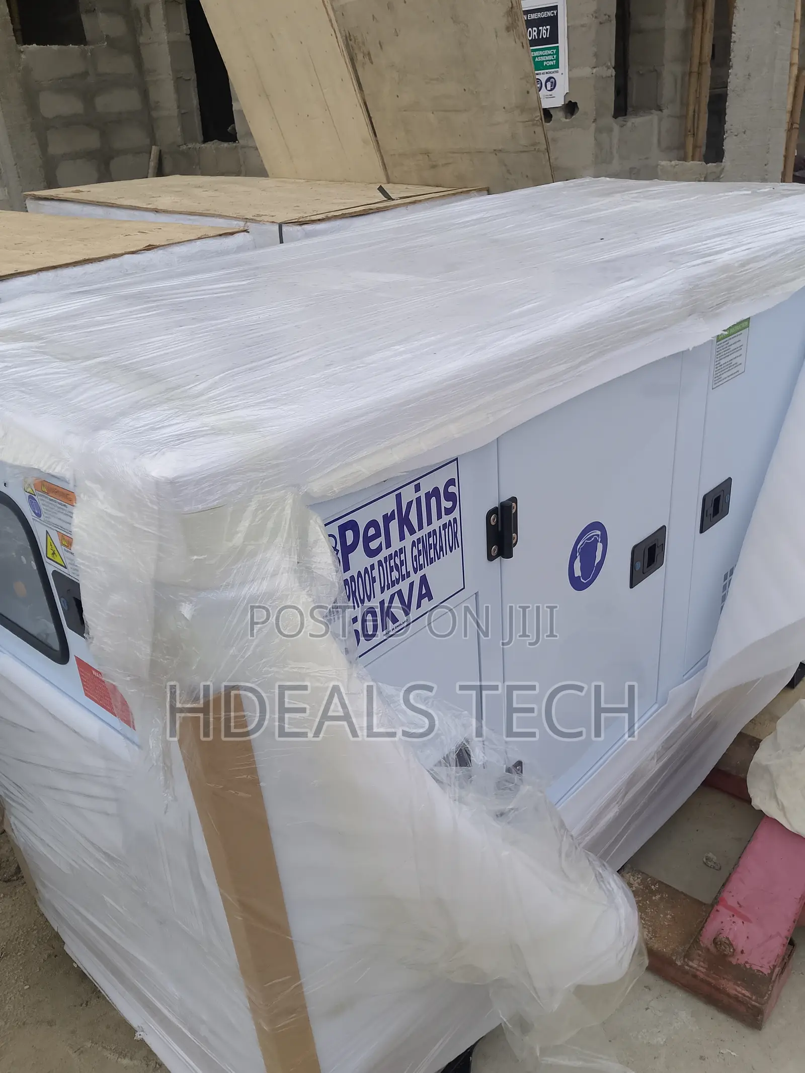 Perkins 50 Kva Generator – 100% Copper, Soundproof