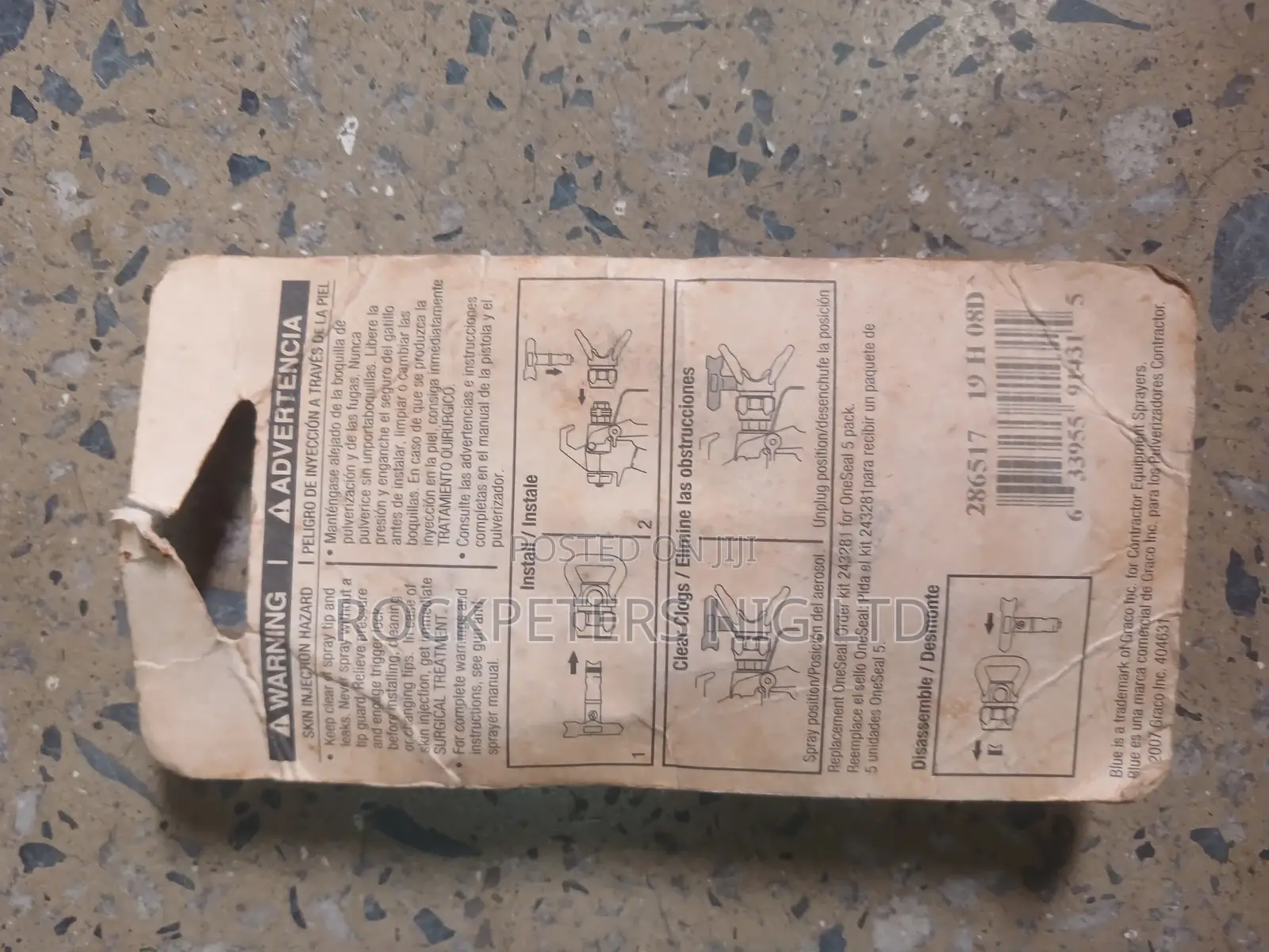 Graco 286517 Rac 5 Reversible Switch Tip