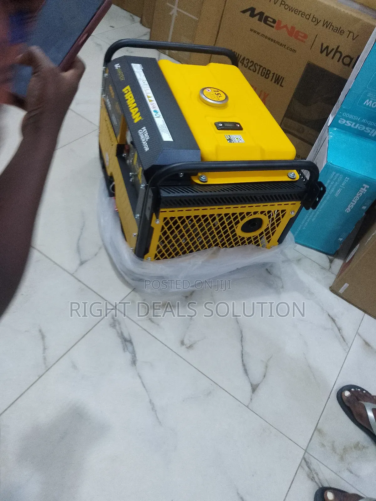 Firman 3.5kva Generator: Power on the Go