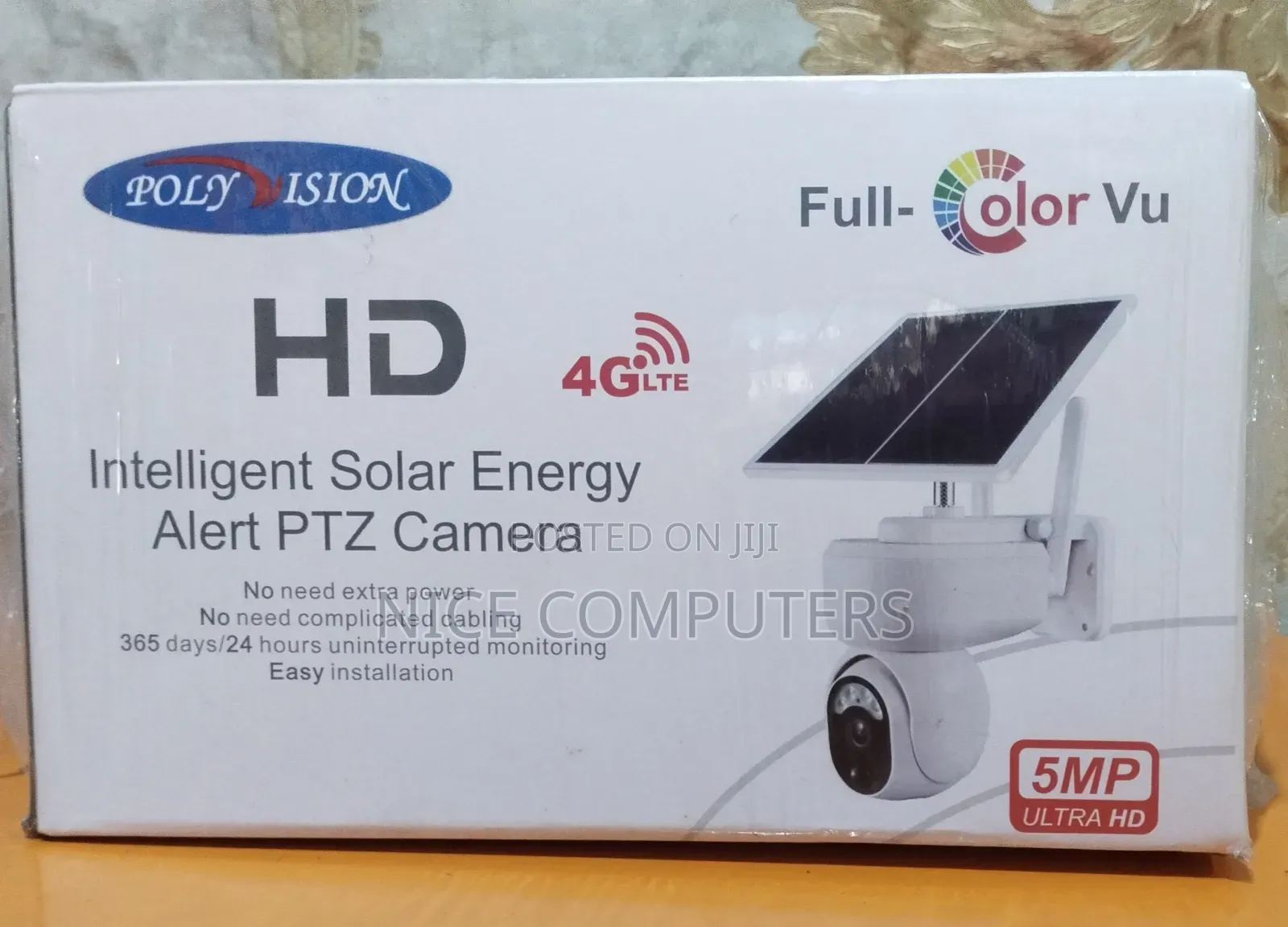 Ubox Polvision Mini PTZ Solar Camera