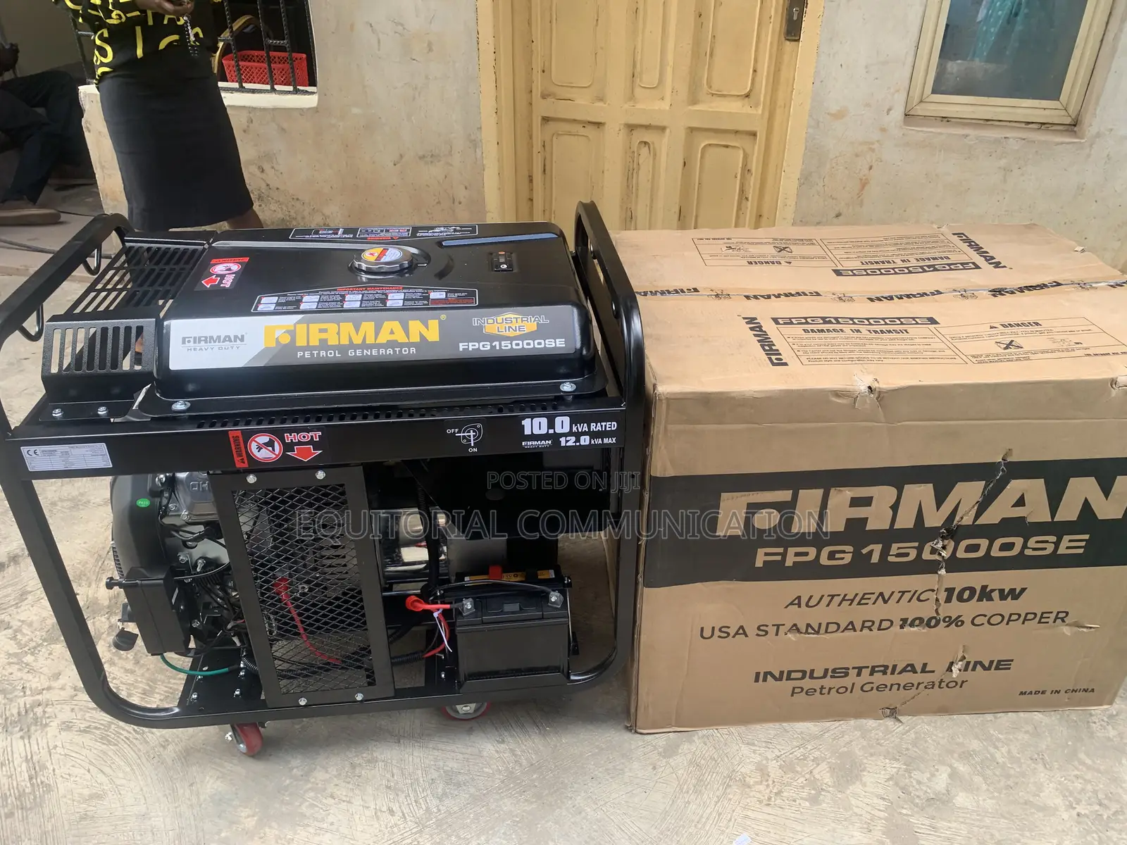 Firman Fpg15000se 15000w Remote Control Generator