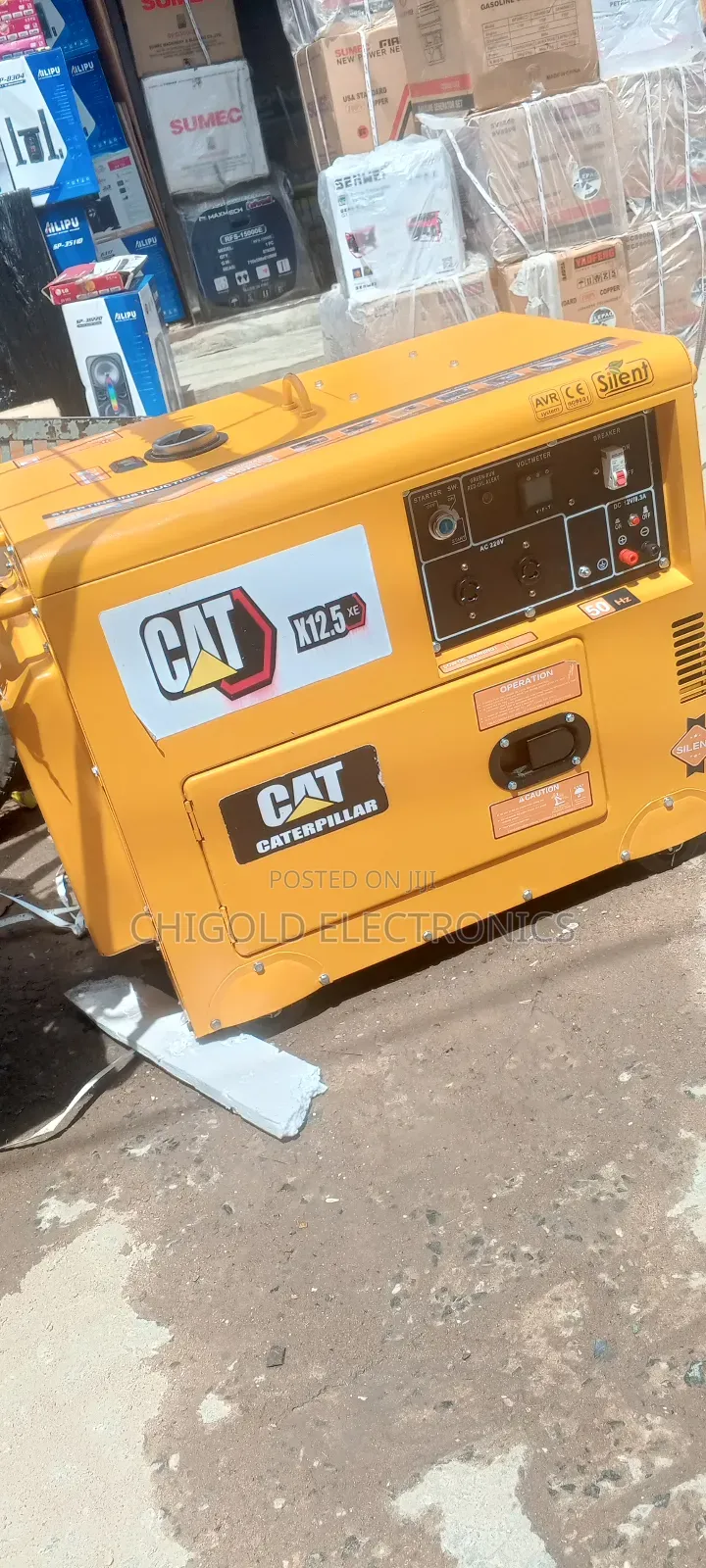 Original Cat Generator Soundproof 12.5 Kva