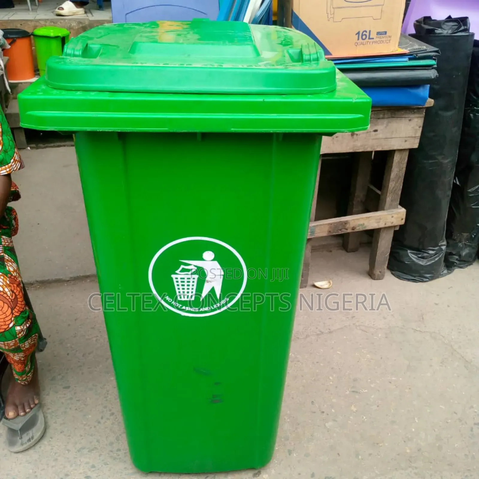 Foreign 240 Litres Waste Bin