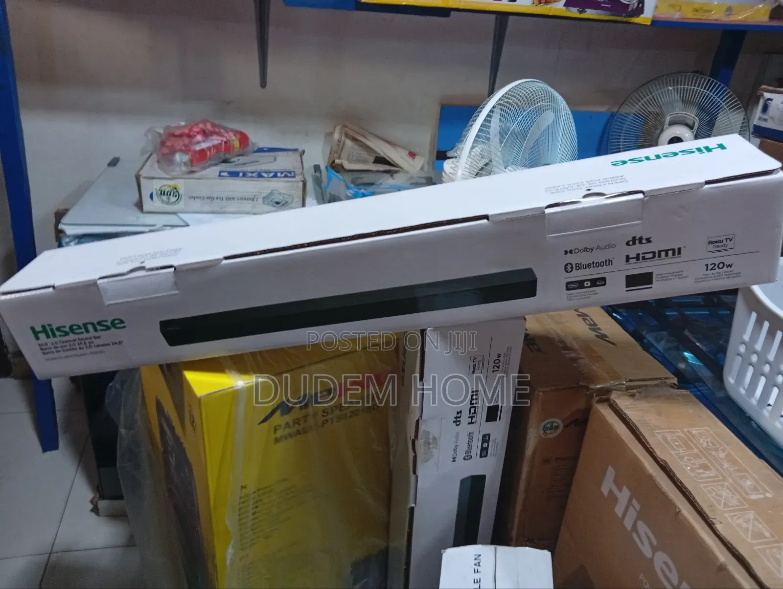 Hisense 34.6 2.0 Sound Bar Single Bluetooth 120watt