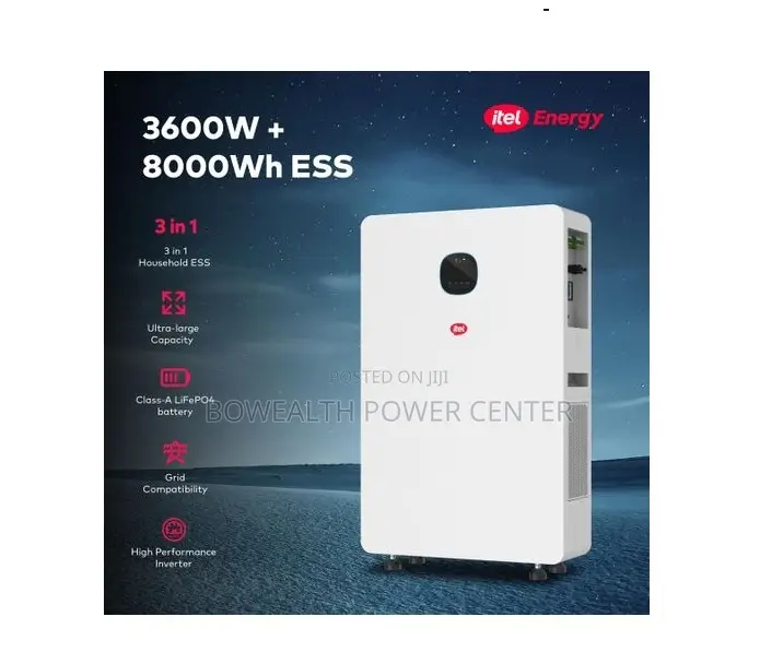 Itel Energy 3.6kw All-in-One Solar Power System With 8kwh Battery