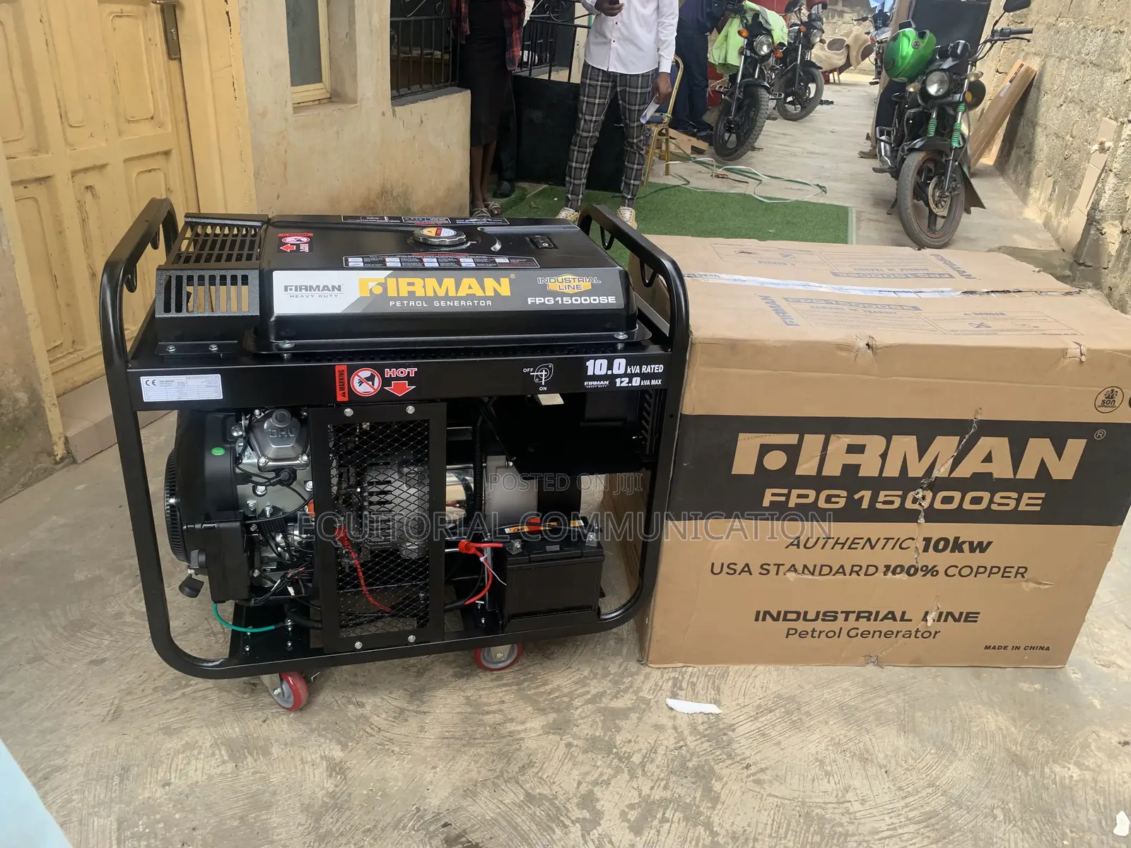 Firman Fpg15000se: 15000w Electric Start Workhorse