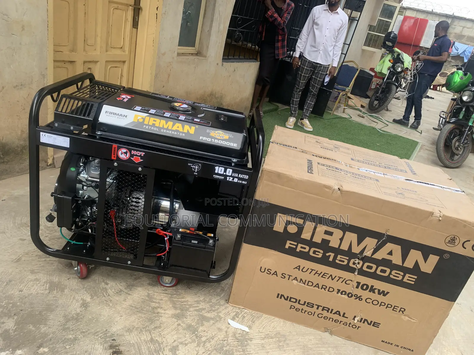 Firman Fpg15000se: 15000w Electric Start Workhorse