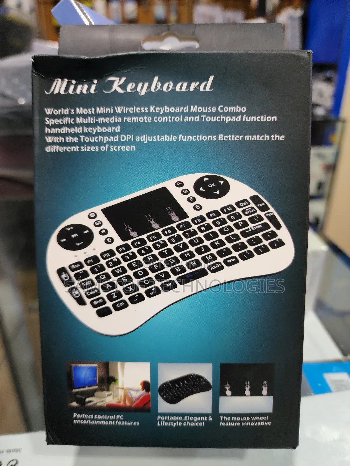 Smart Tv Mini Keyboard-Android Tv Box, Xbox 360, Phone, Pc