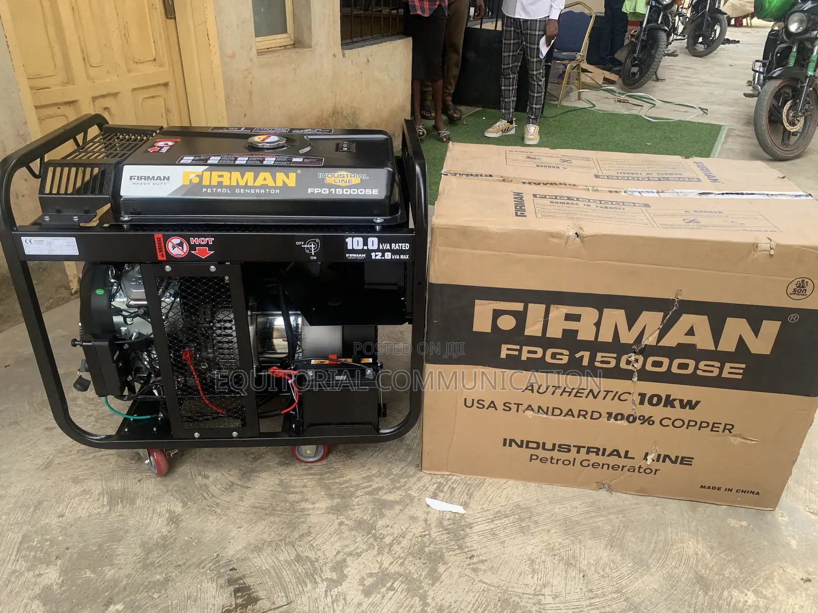 Firman Fpg15000se High-Capacity Generator