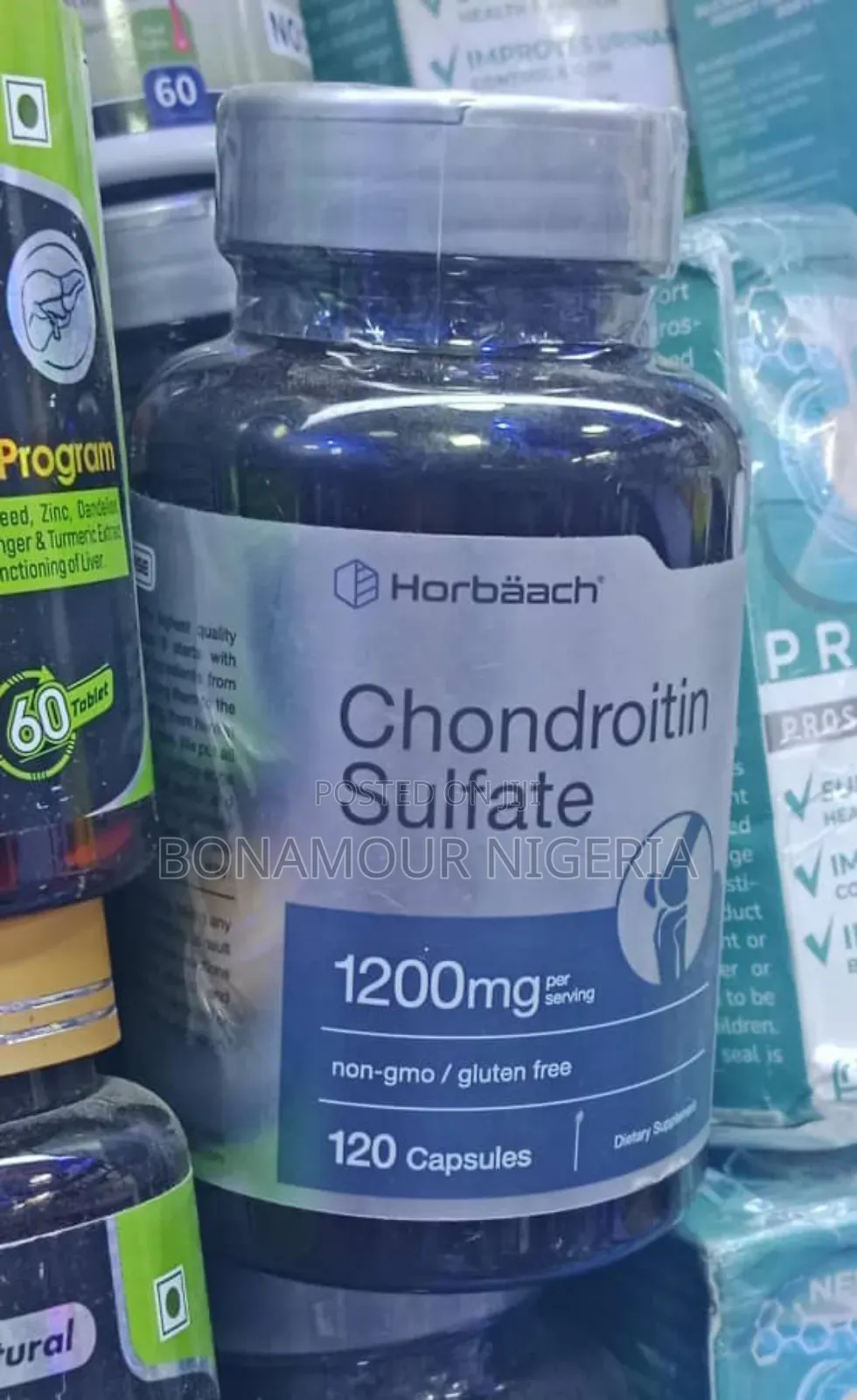 Horbaach Chrondroiton Sulphate 1200mg X120 Capsules
