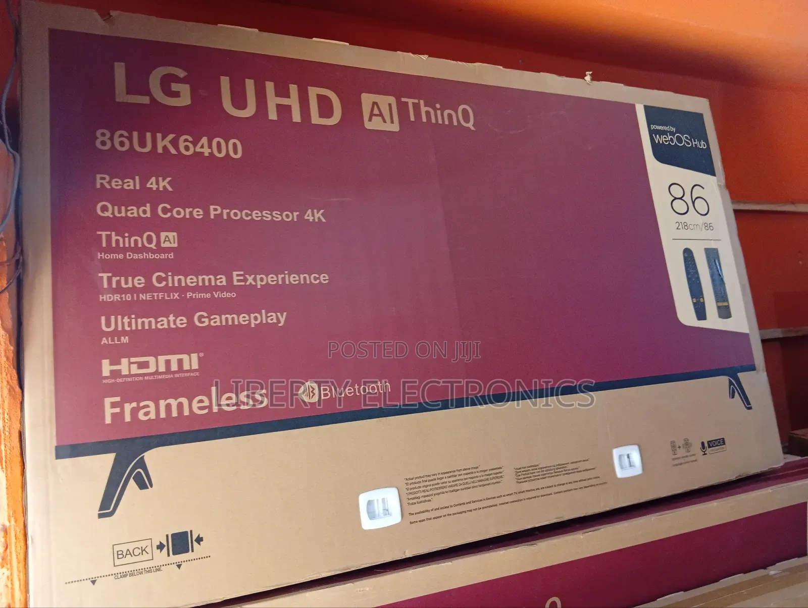Uhd Lg 86 Inches Smart Tv