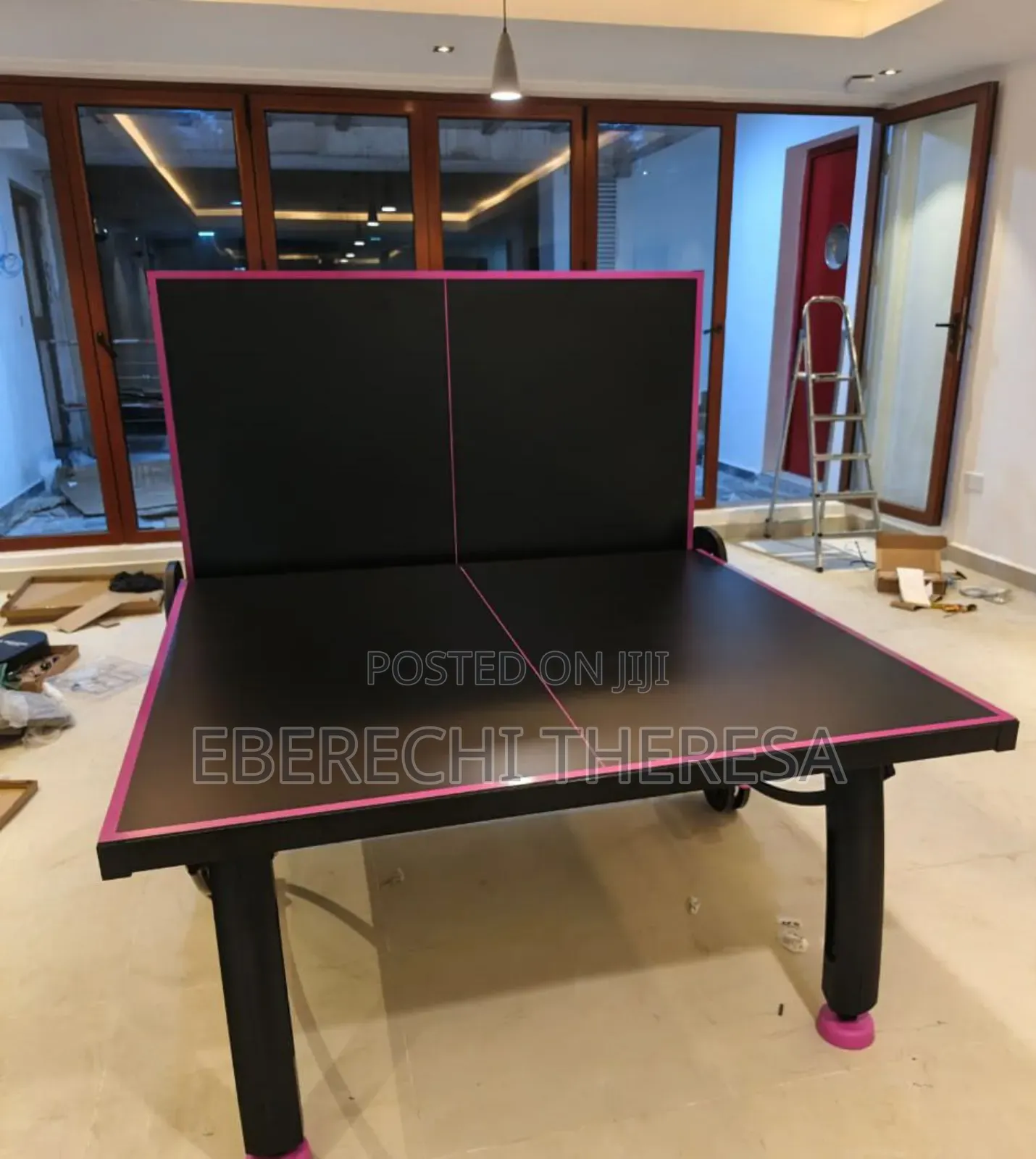 Heavy Duty Big Tire Outdoor American Fitness Table Tennis Table