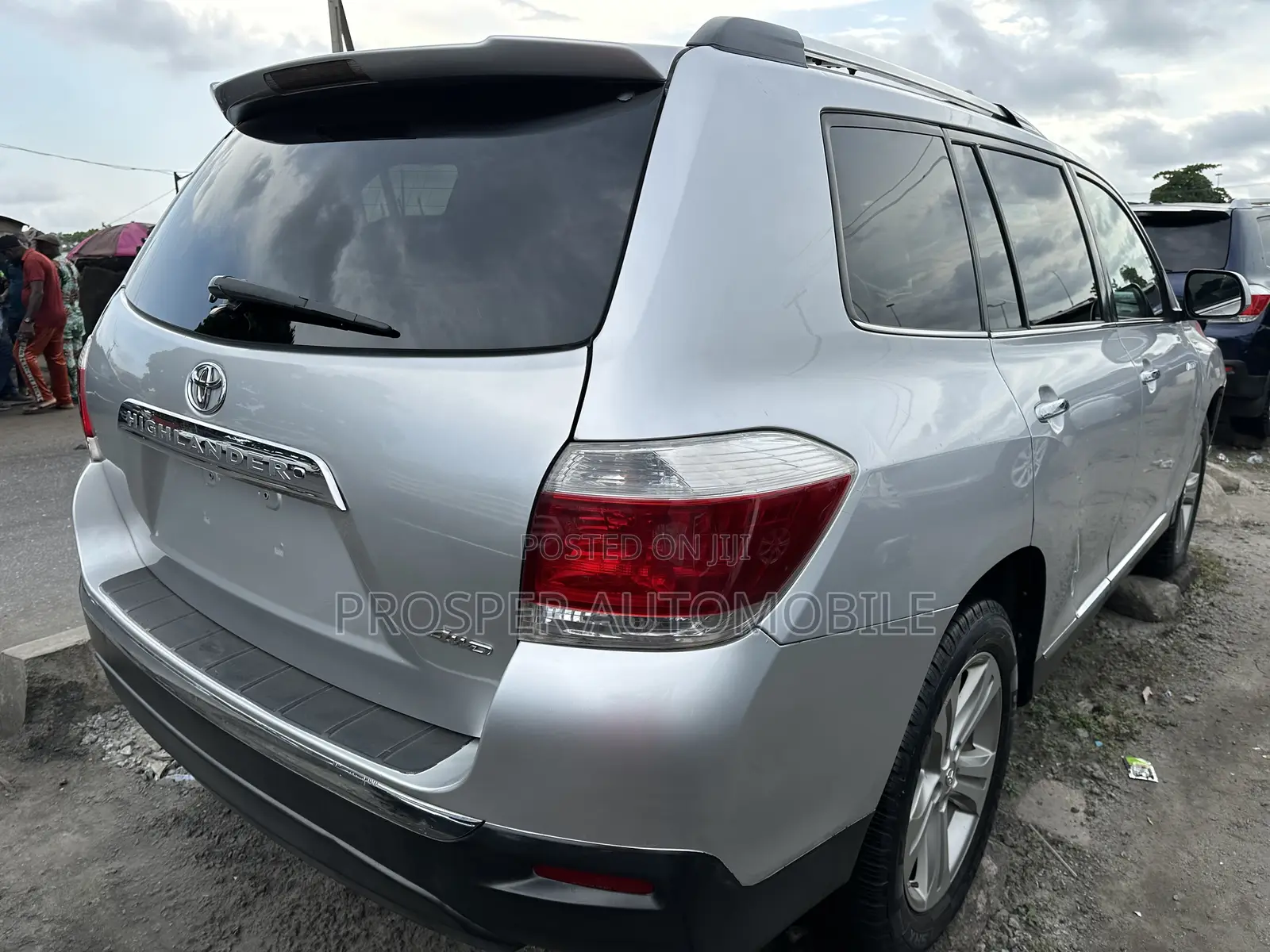 Toyota Highlander Limited 2012 Silver