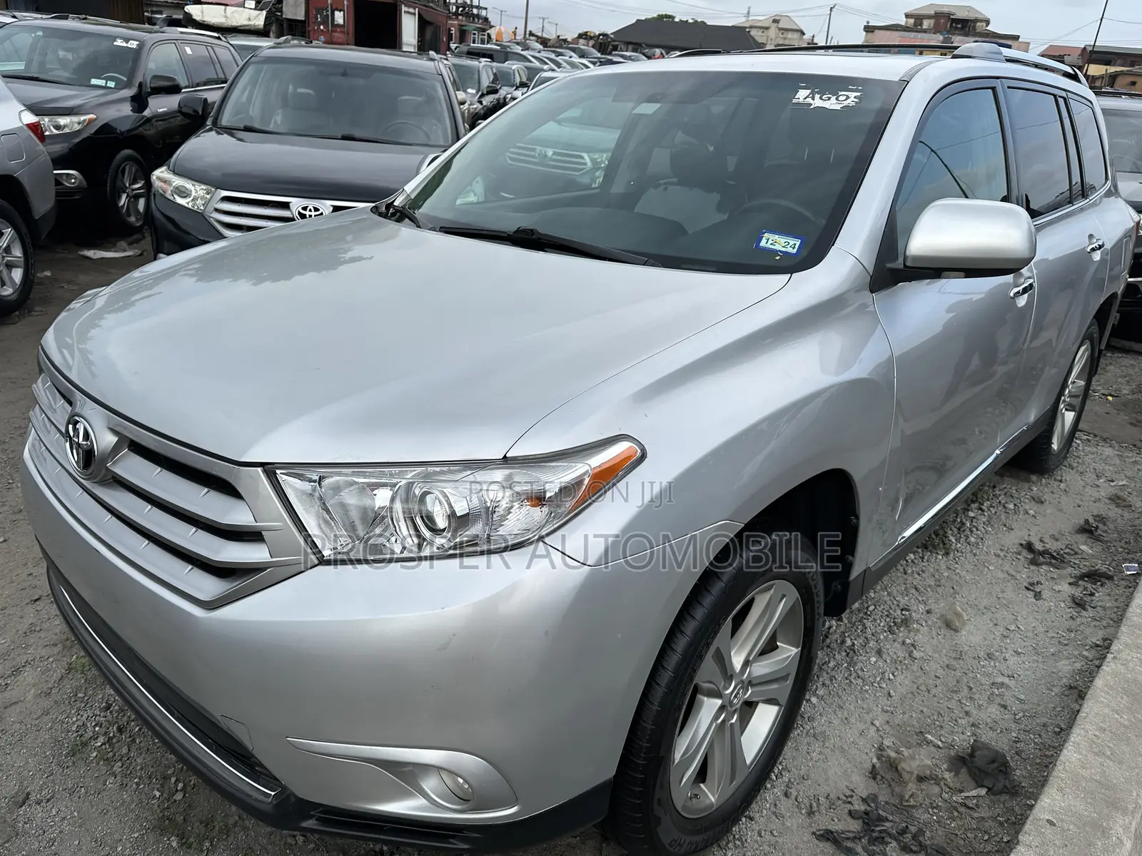 Toyota Highlander Limited 2012 Silver