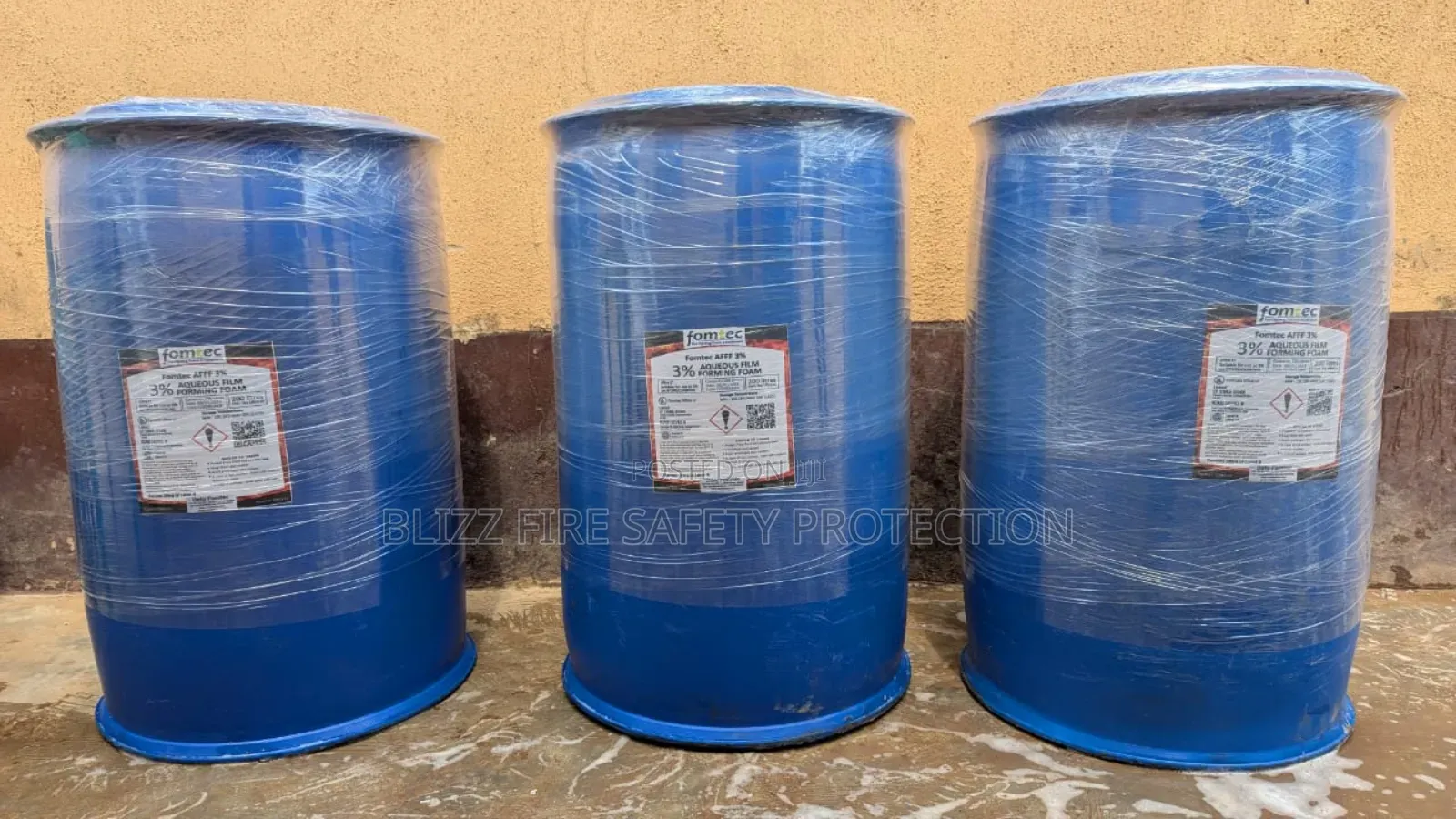 Fomtec Afff 3% Foam Chemical.