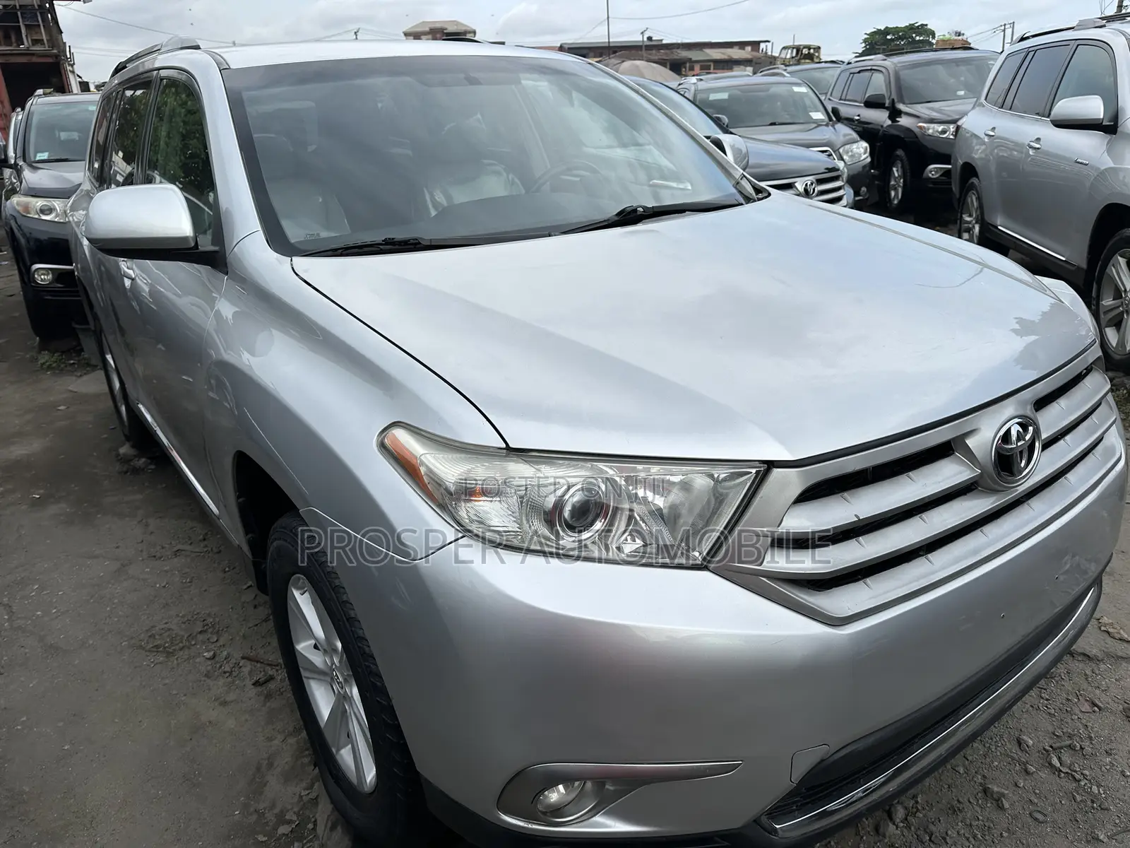 Toyota Highlander Limited 2012 Silver