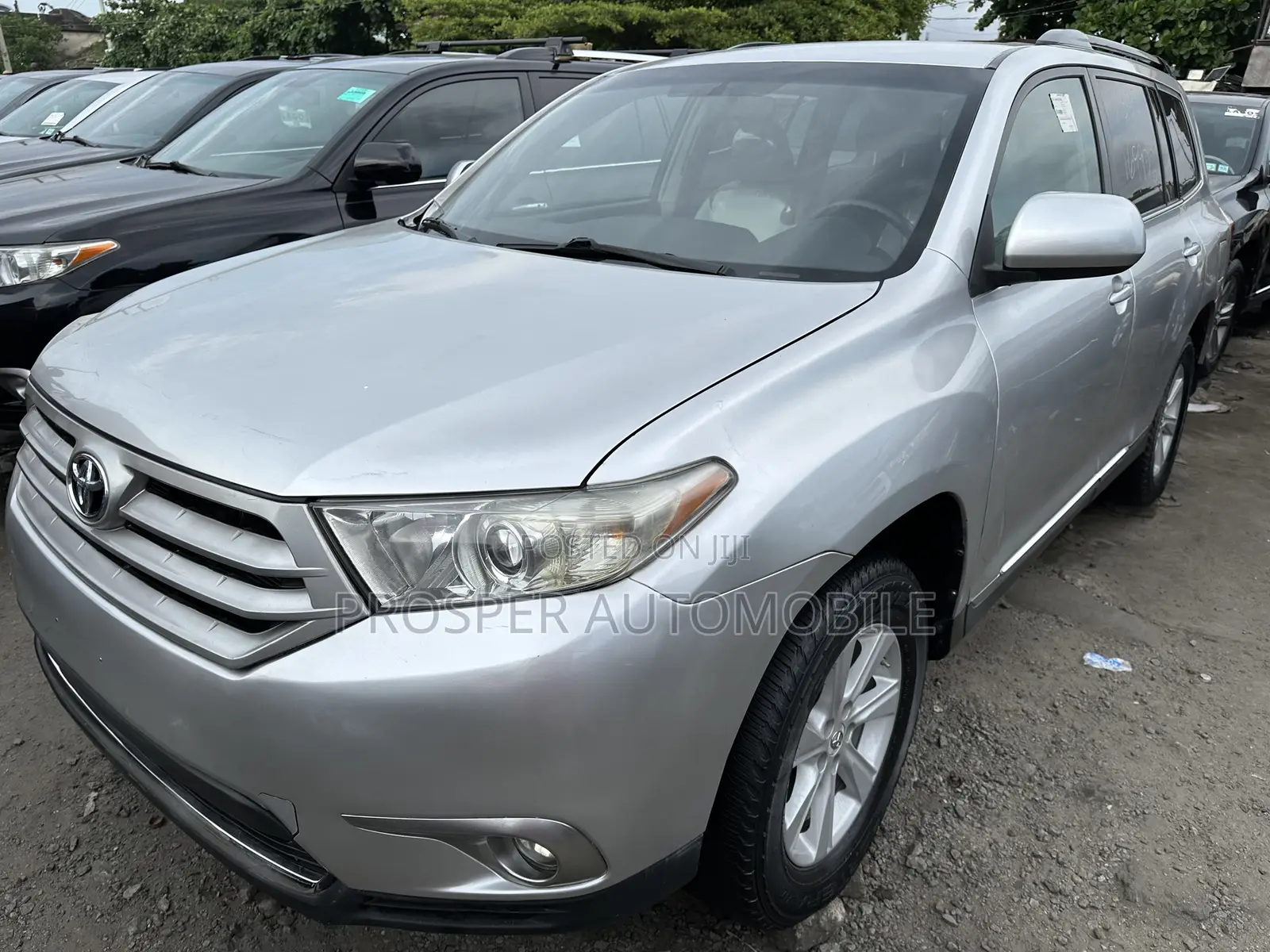 Toyota Highlander Limited 2012 Silver