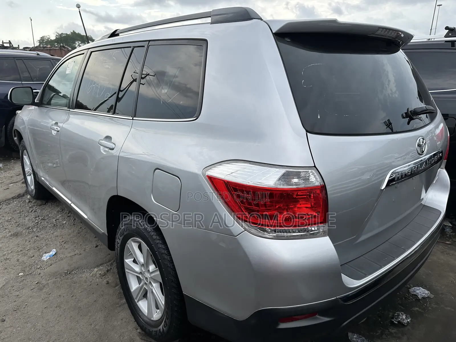 Toyota Highlander Limited 2012 Silver