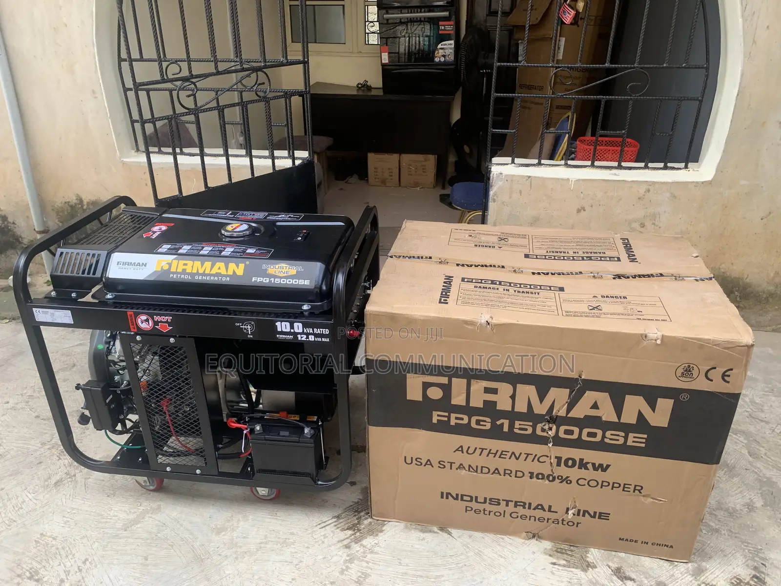 Firman Fpg15000se 4-Stroke Ohv Petrol Engine Generator