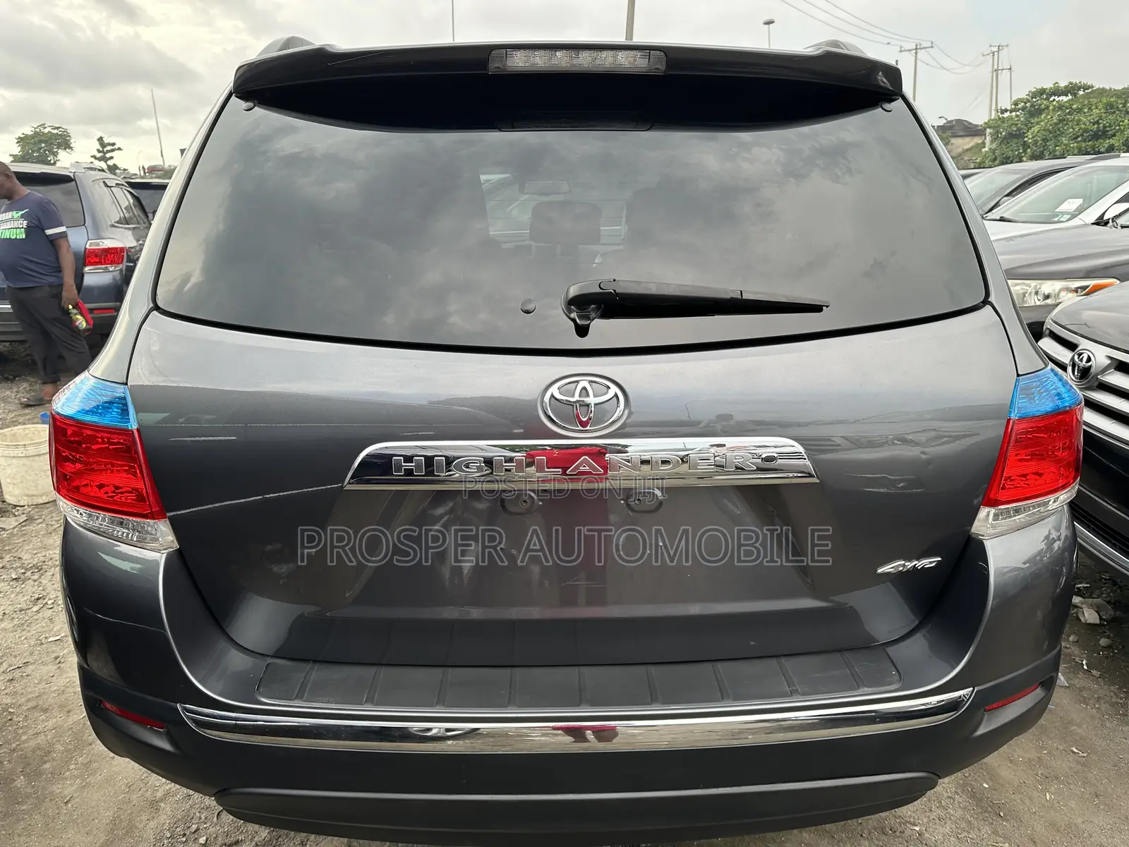 Toyota Highlander Limited 3.5l 4WD 2013 Gray