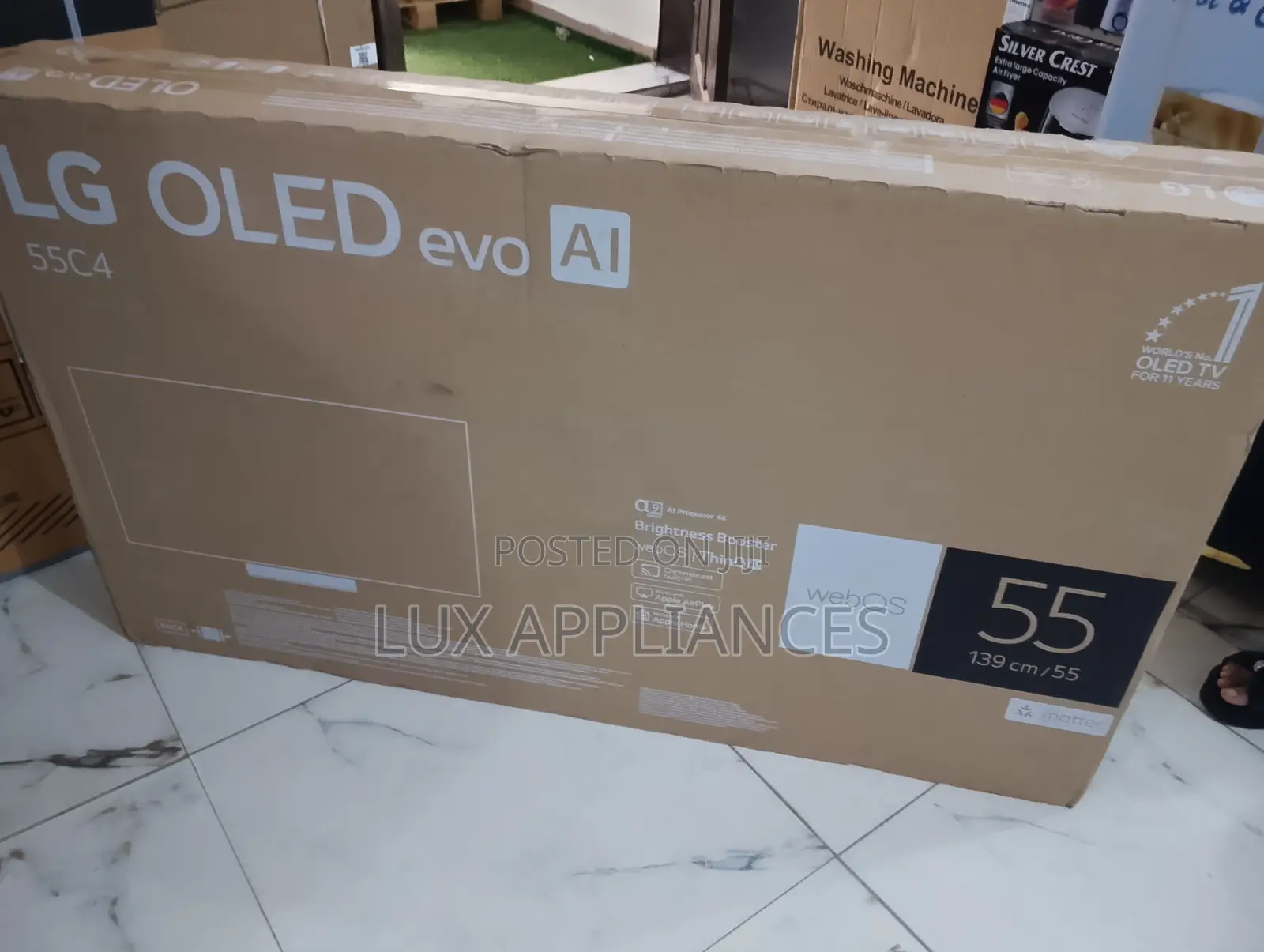 Lg Oled 55” – A Tv You Can Rely On, Like New