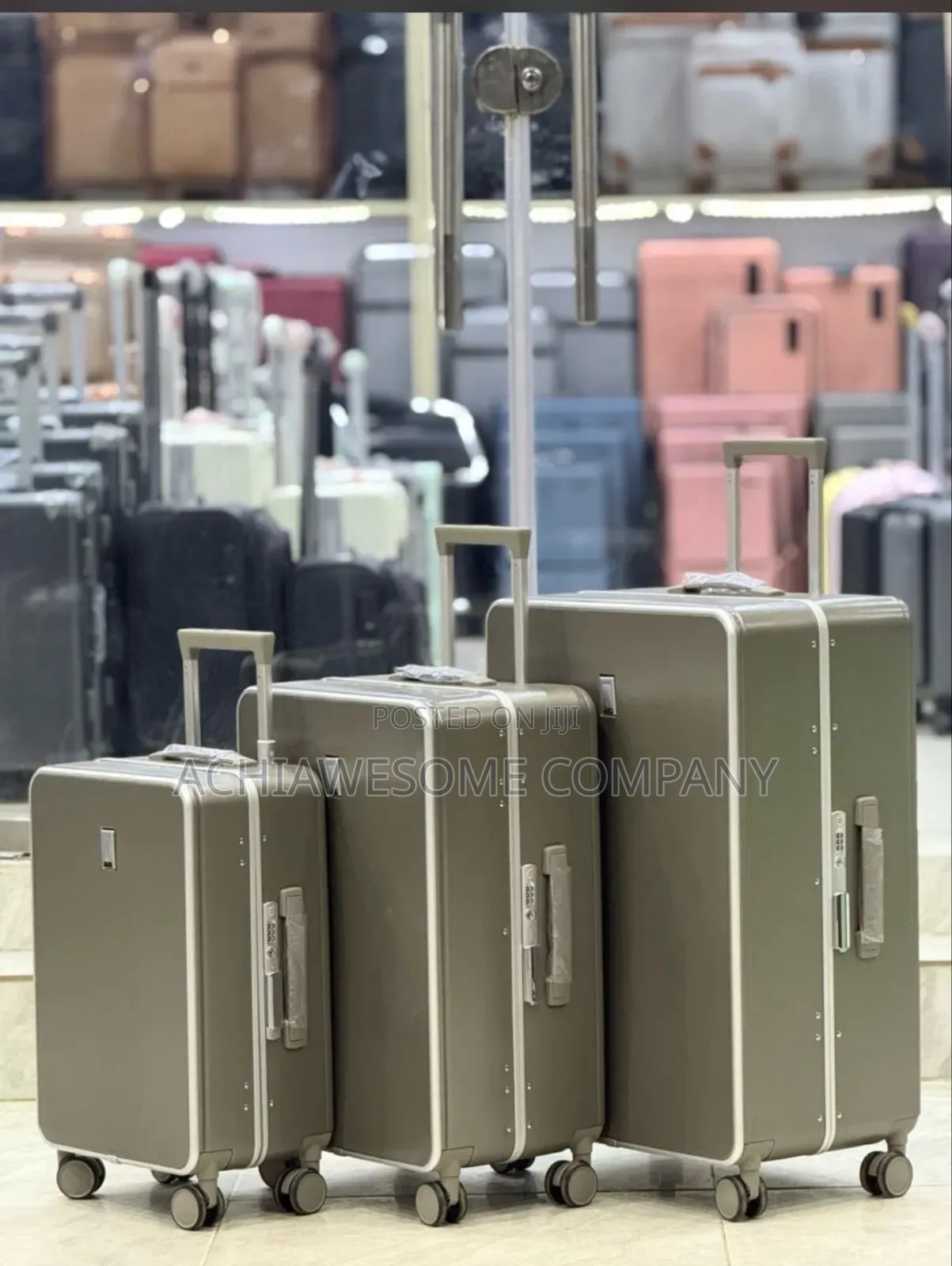 Set Of Aluminum Box With Tsa Lock
