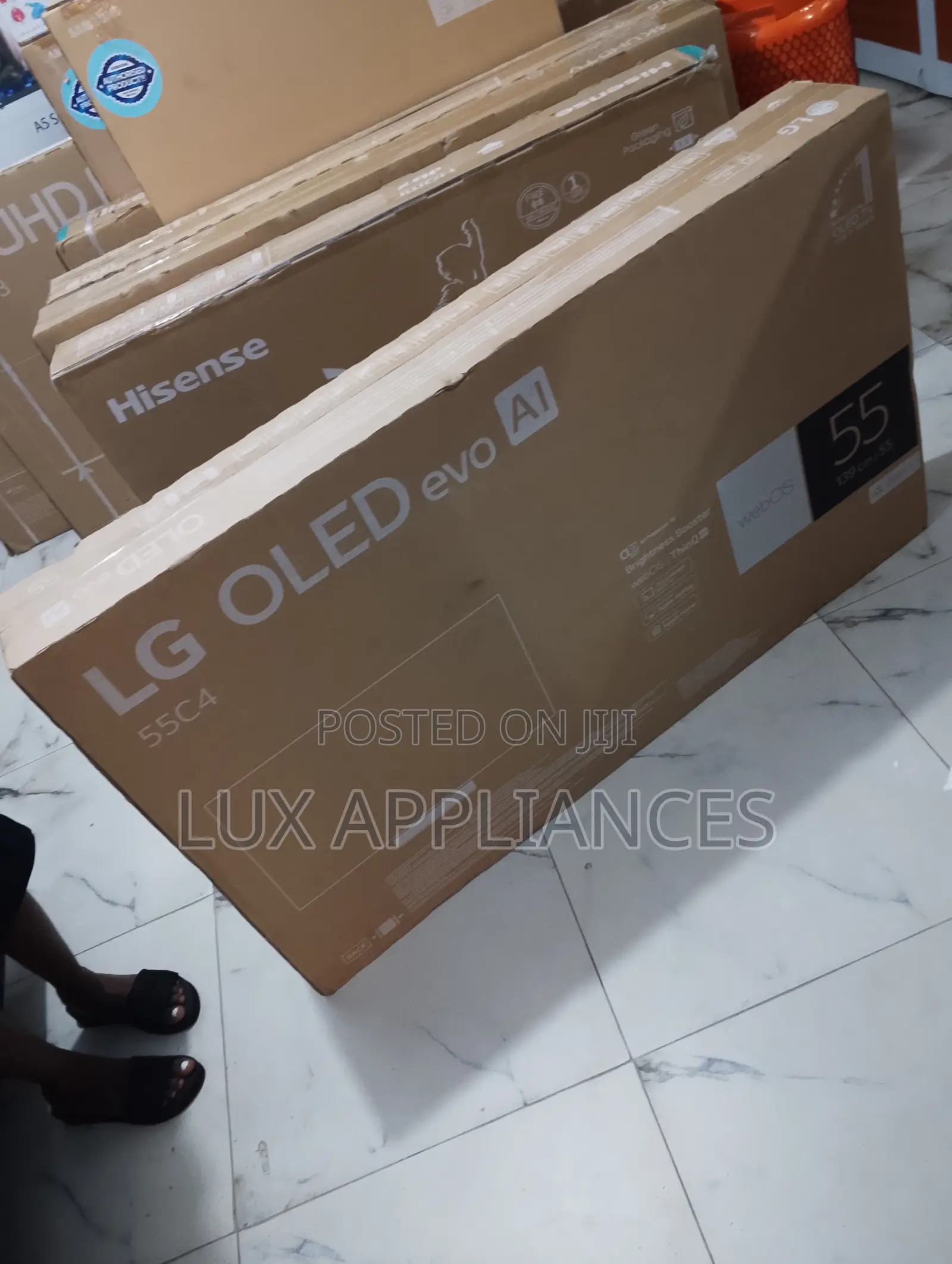 Barely Used Lg Oled 55” – Picture Perfect