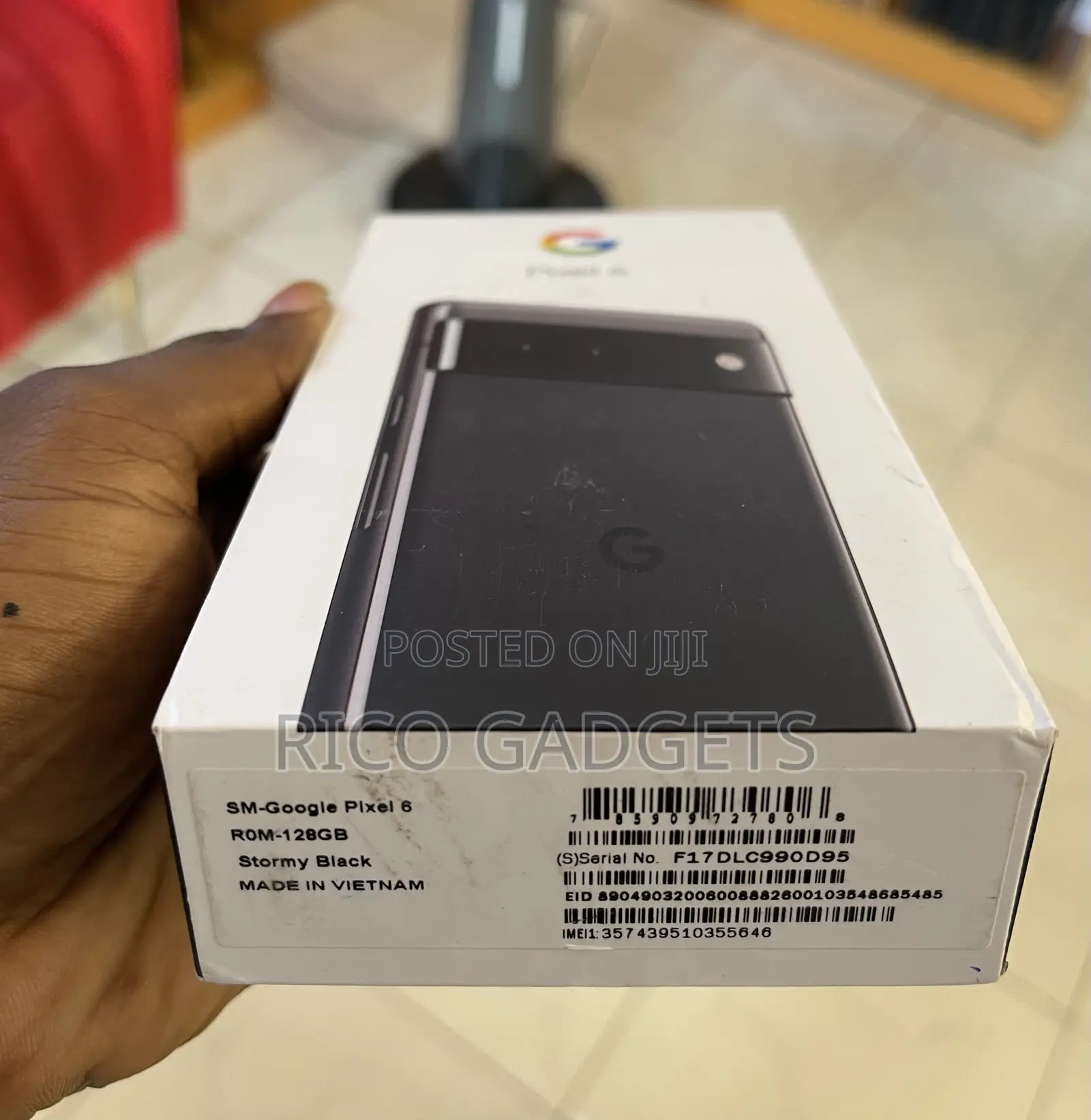 New Google Pixel 6 128 GB Black
