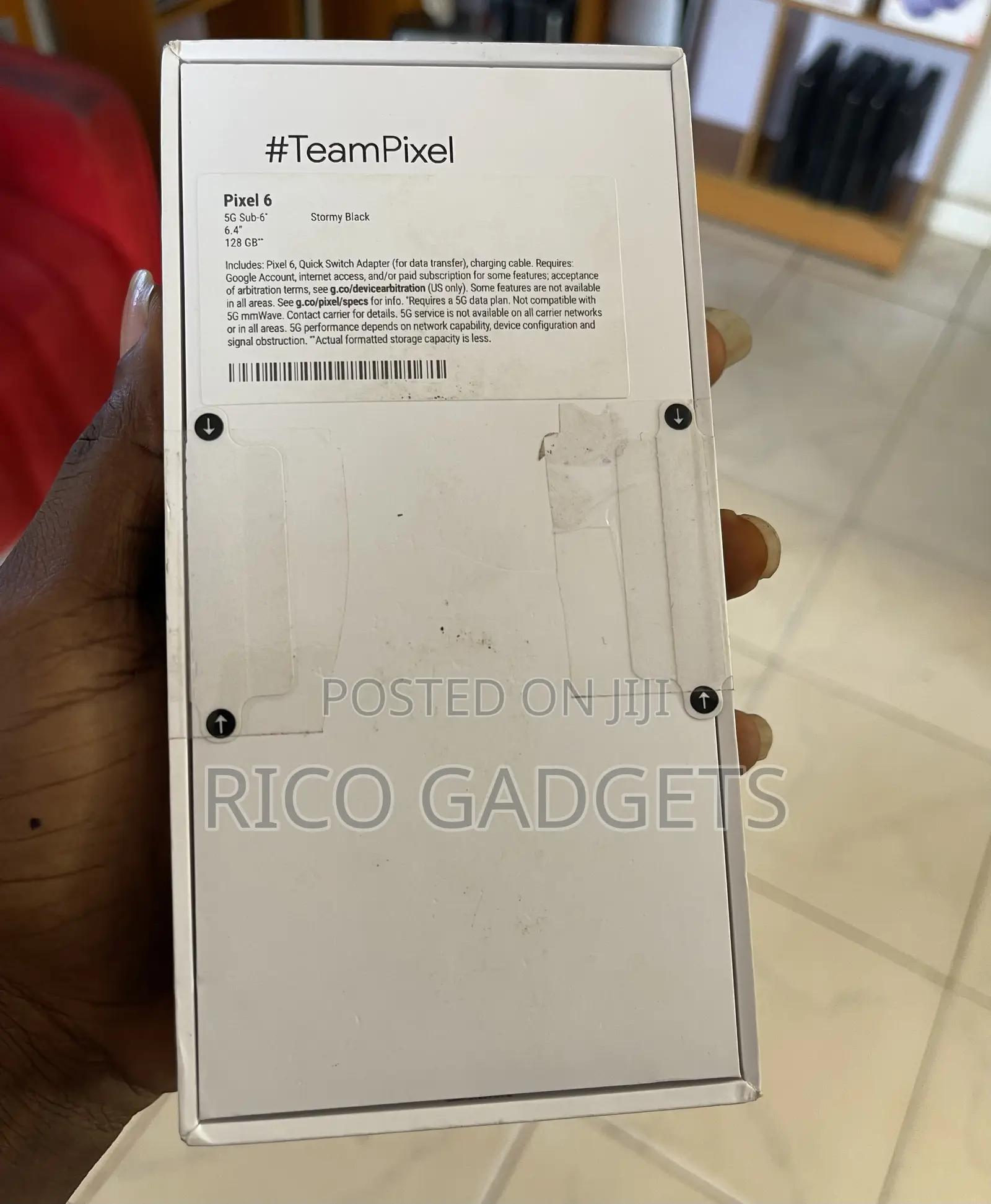 New Google Pixel 6 128 GB Black