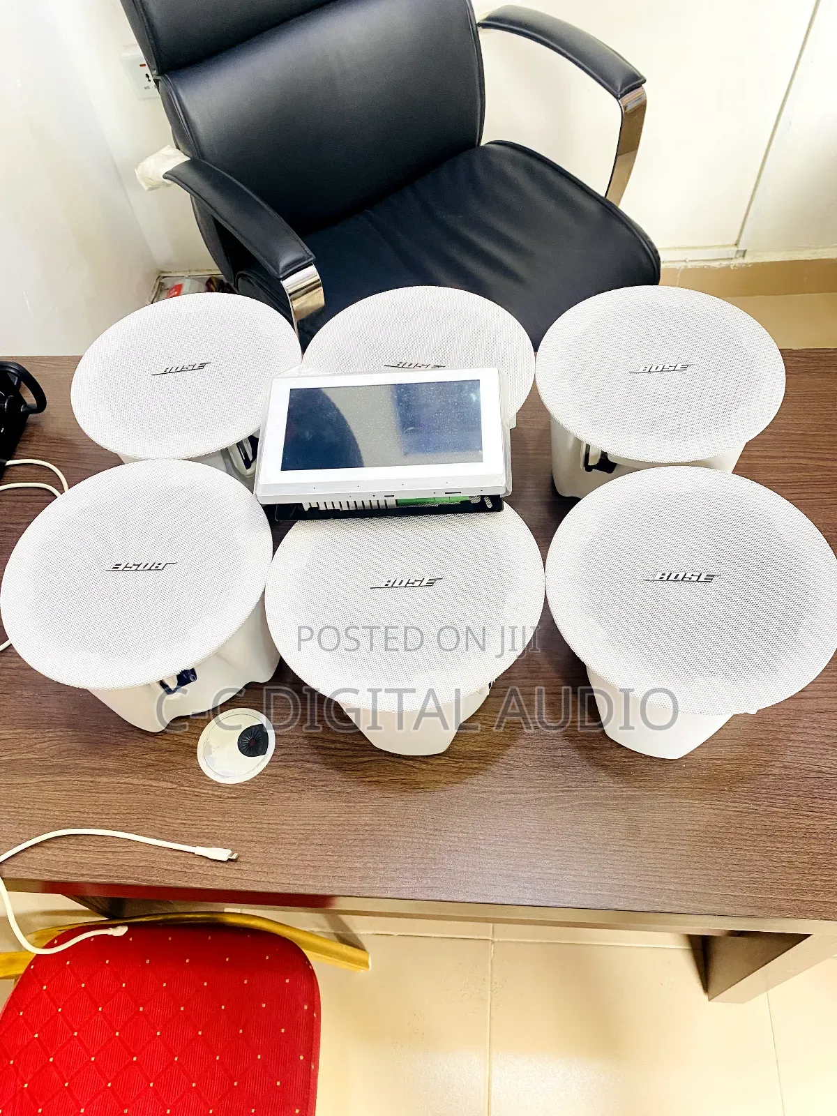 Smart in-Wall Amplifier and 6 Bose Ceiling Speakers