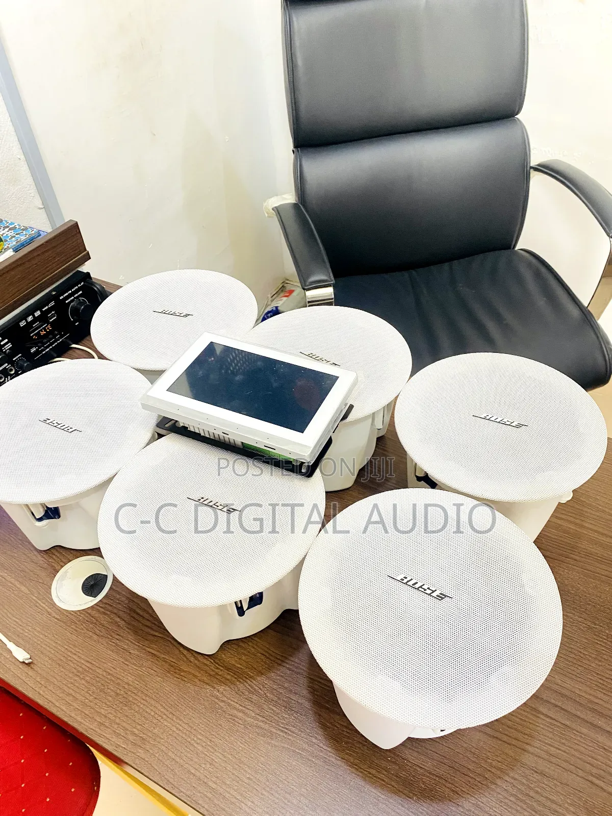 Smart in-Wall Amplifier and 6 Bose Ceiling Speakers