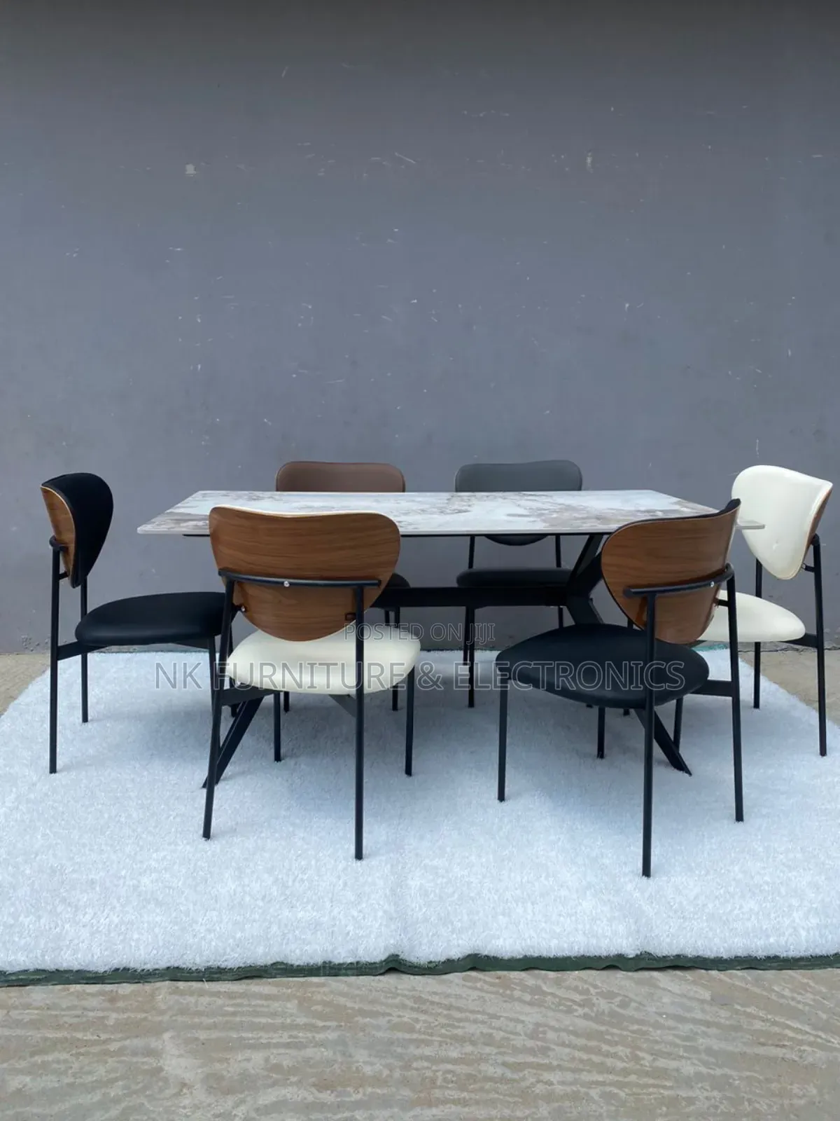 Luxury Dining Set by 6 Chairs