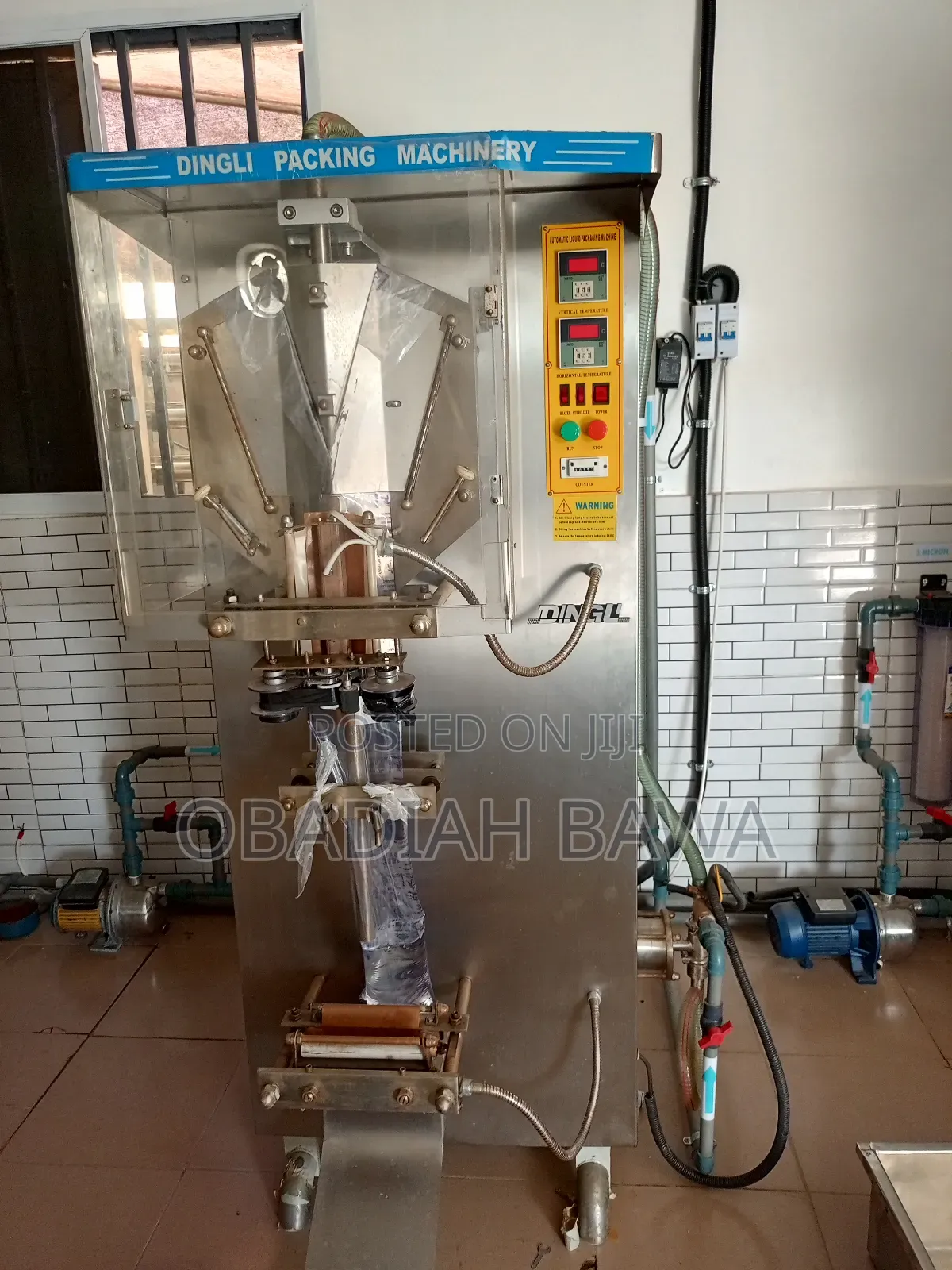 Dingli Sachets Machine and Reverse Osmosis Machine