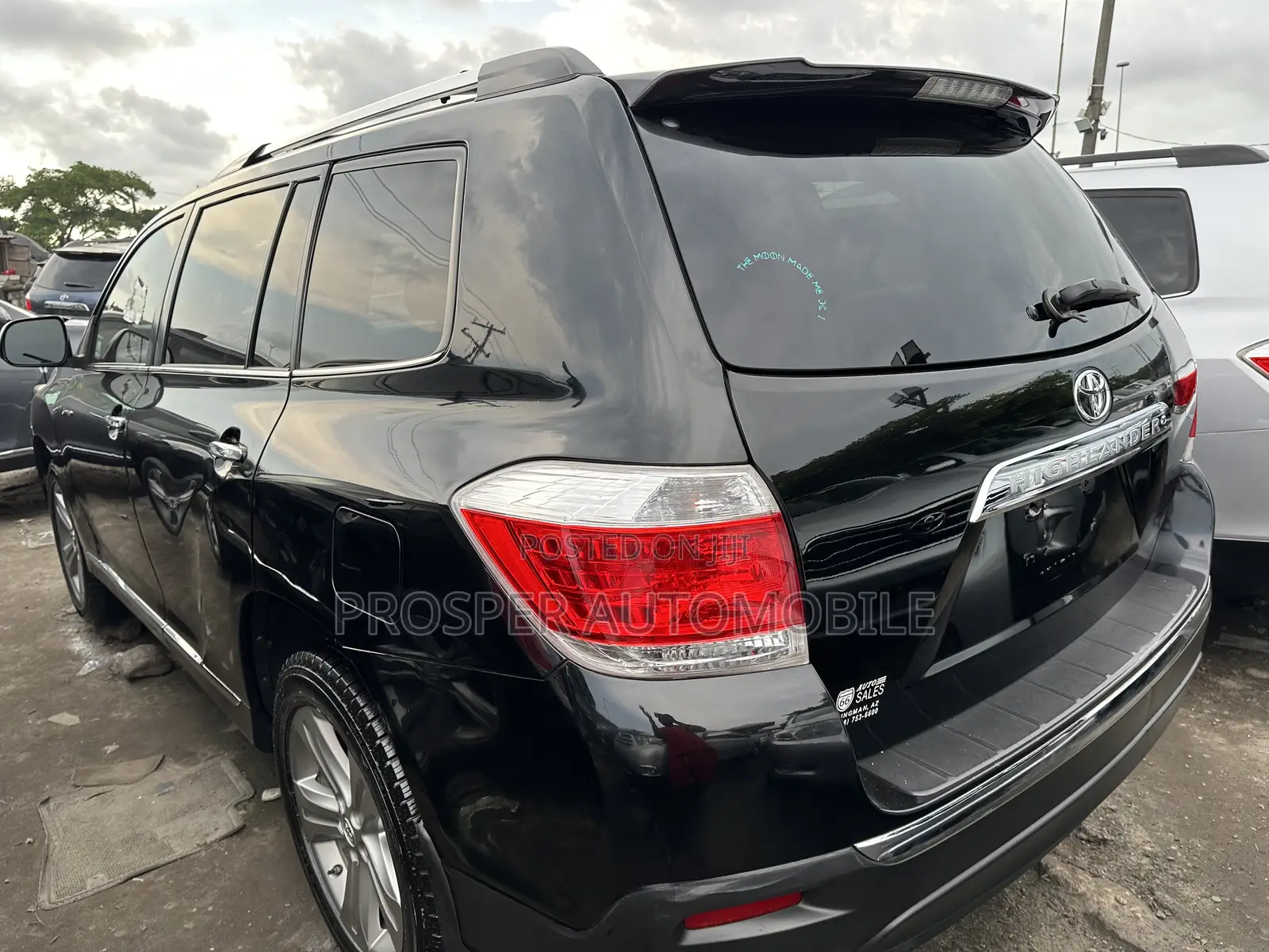 Toyota Highlander Limited 3.5L 2WD 2013 Black