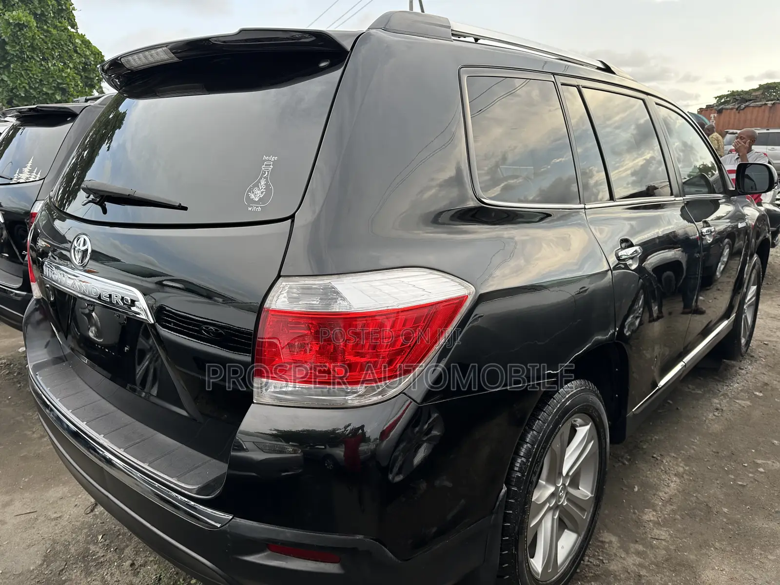 Toyota Highlander Limited 3.5L 2WD 2013 Black