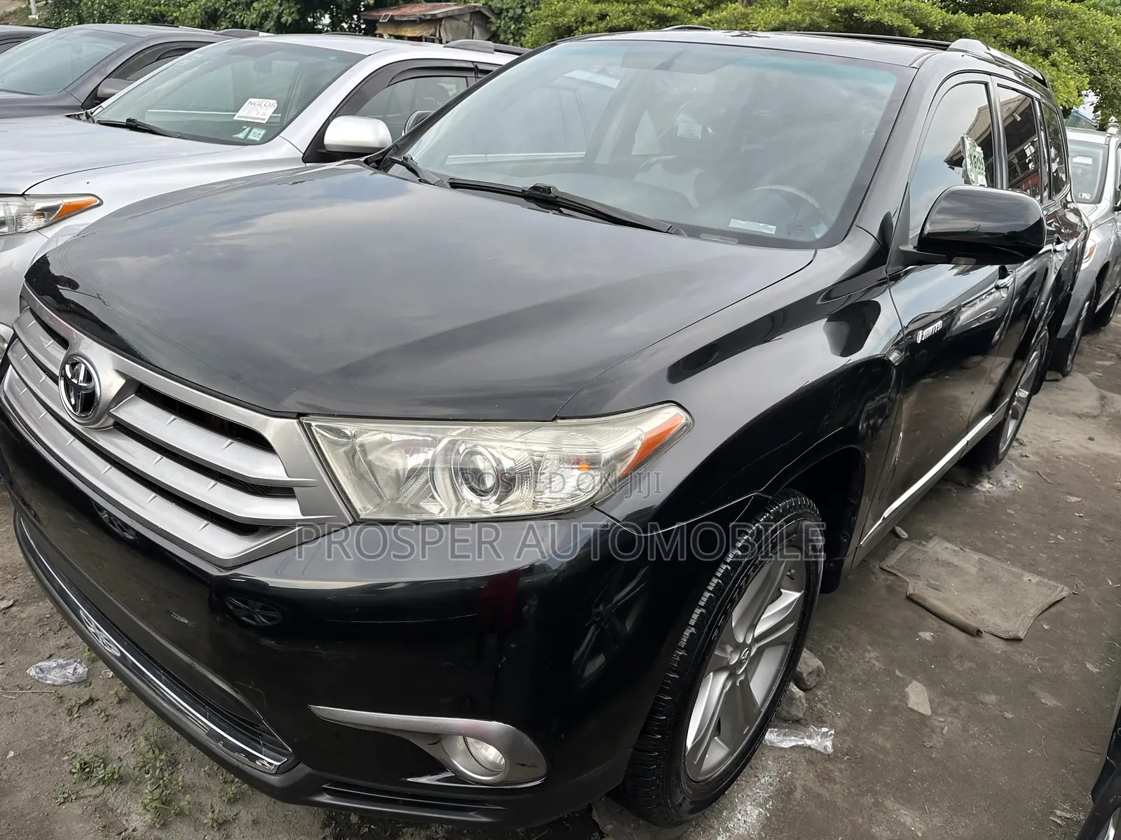 Toyota Highlander Limited 3.5L 2WD 2013 Black