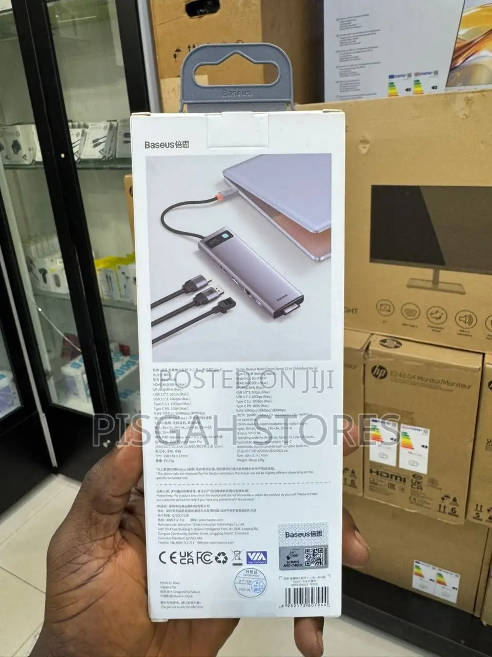 Baseus Metal Gleam Series 12-in-1 Type-C Hub Docking Station