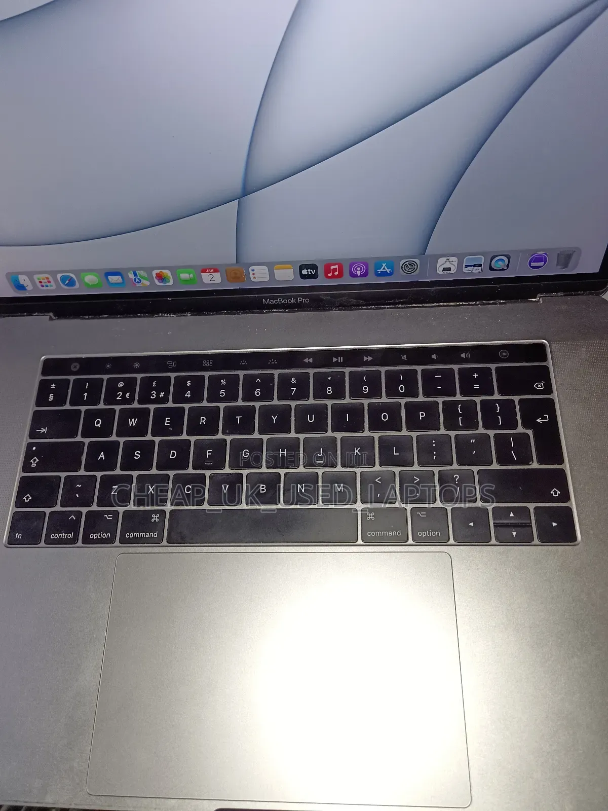 Laptop Apple MacBook Pro 2017 16GB Intel Core I7 SSD 256GB