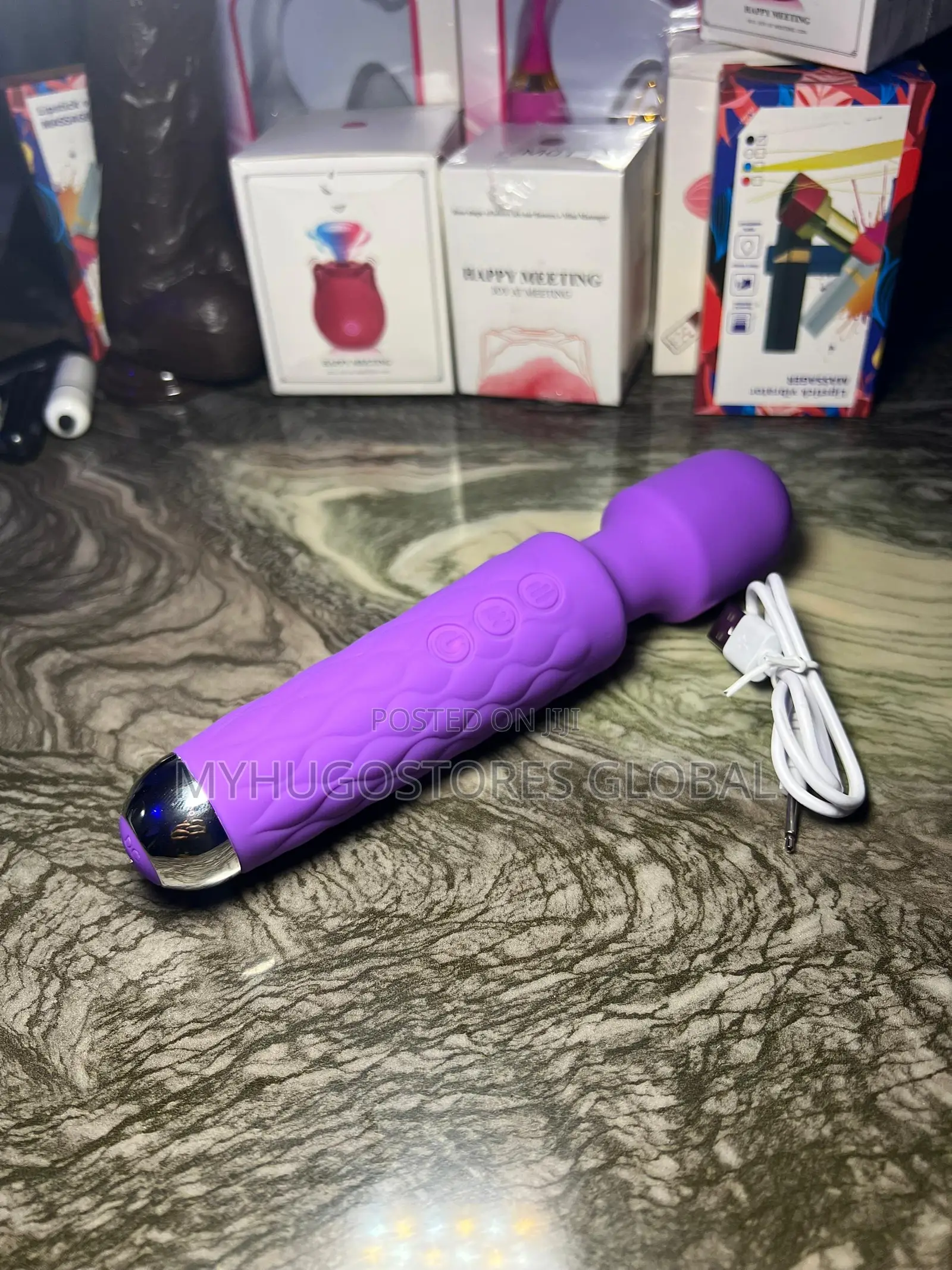 20 Speed Magnetic Wand Vibrator