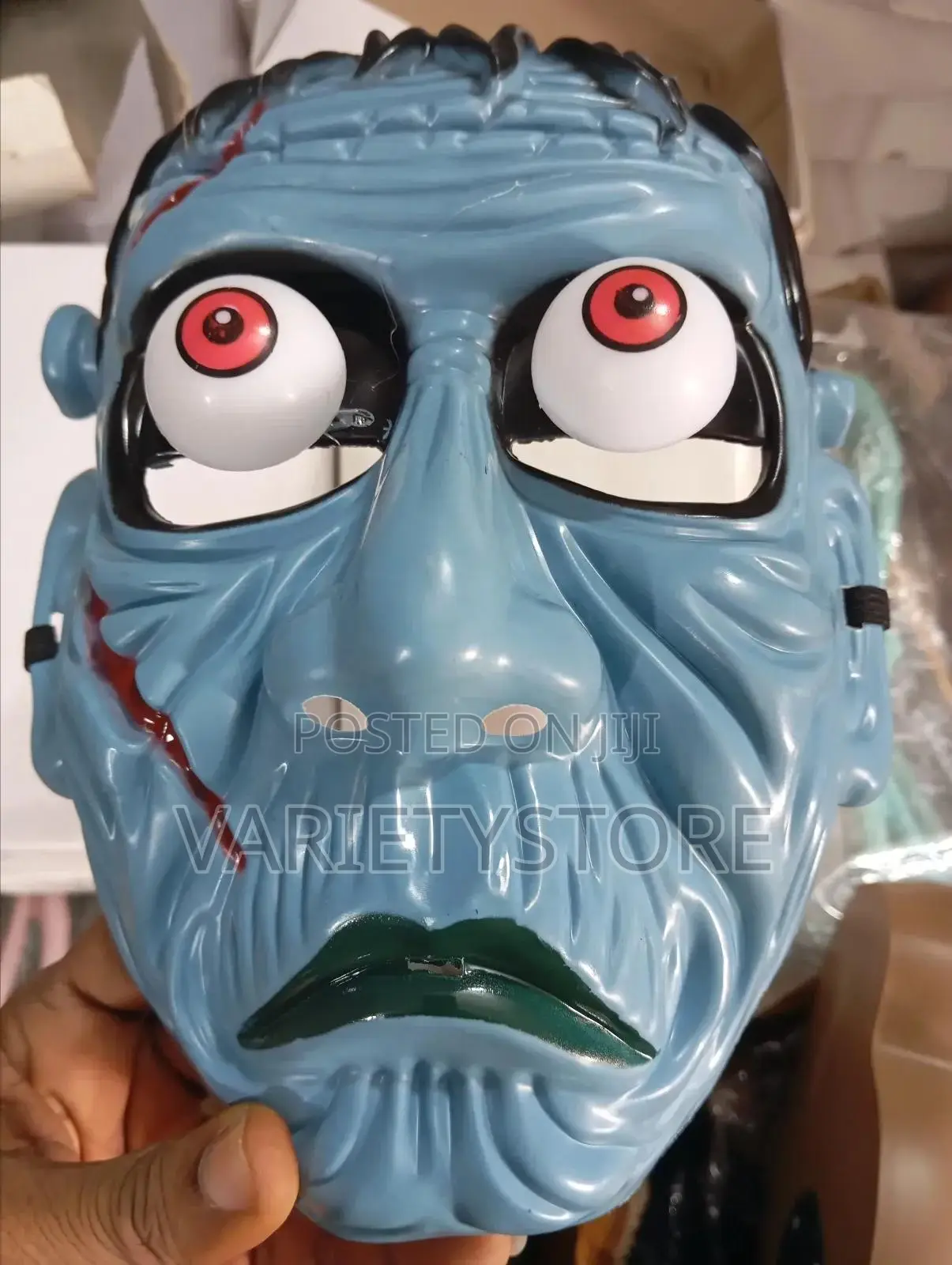 Halloween Horror Mask Spring-eyed Clown Vampire Skull Mask