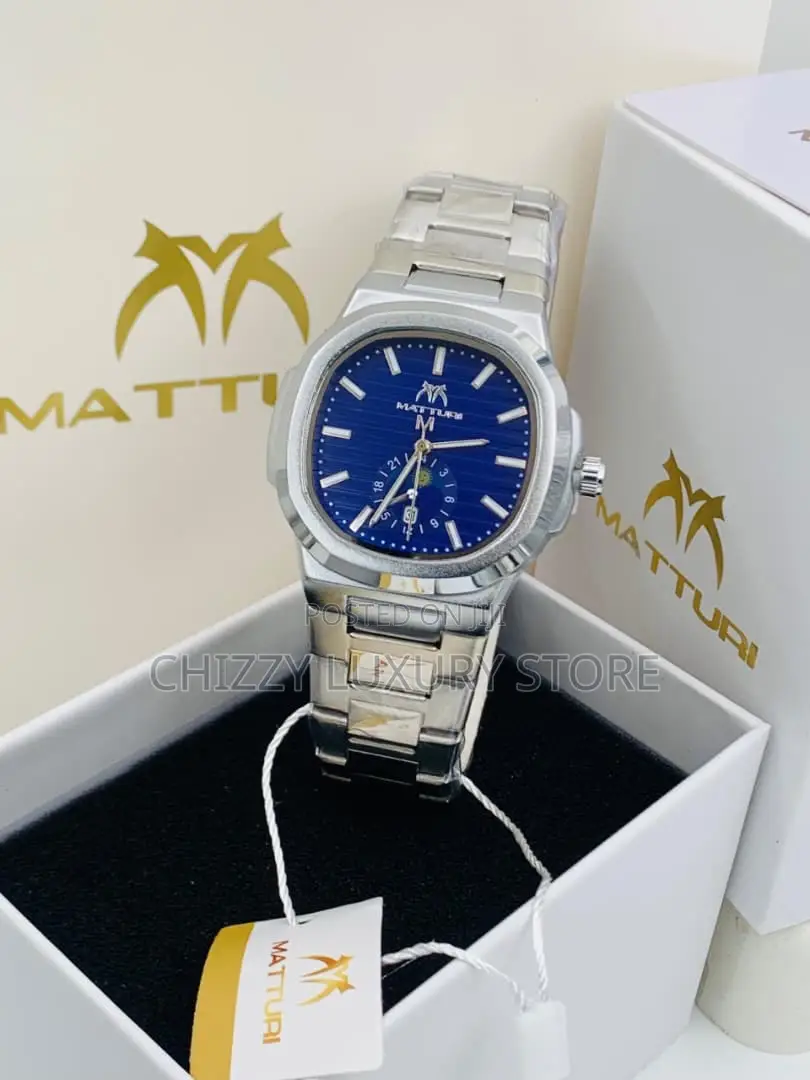 Matturi Quality Men Chain Strap Wristwatch