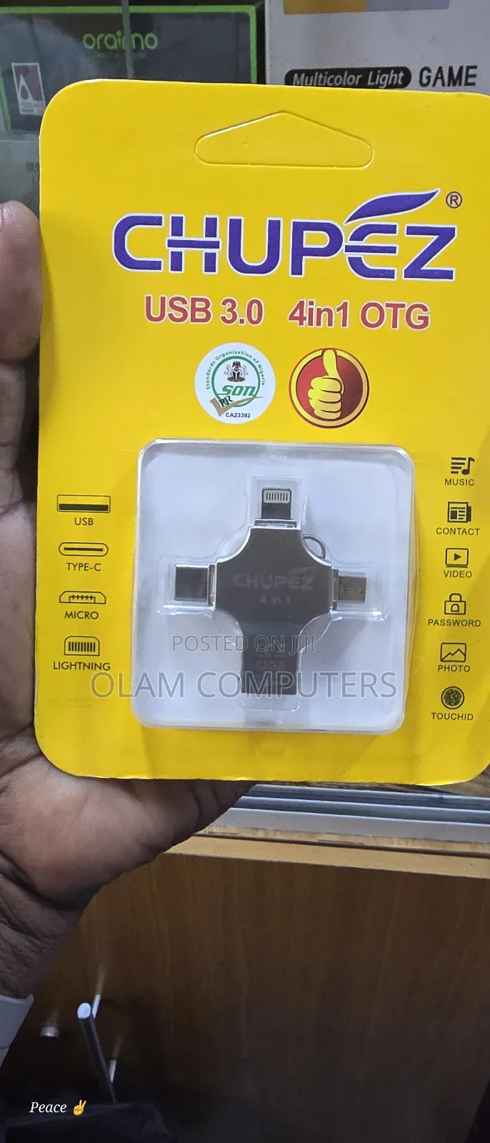 Chepez Usb 3.0 4-in-1 Otg 64gb