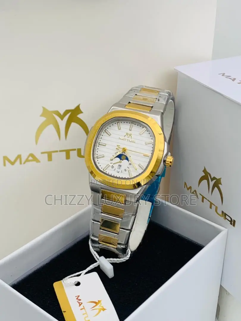 Matturi Quality Men Chain Strap Wristwatch