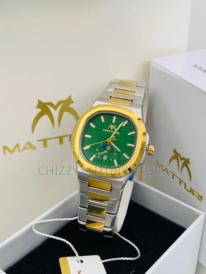 Matturi Quality Men Chain Strap Wristwatch
