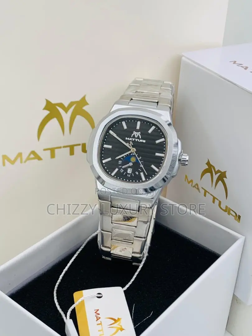Matturi Quality Men Chain Strap Wristwatch