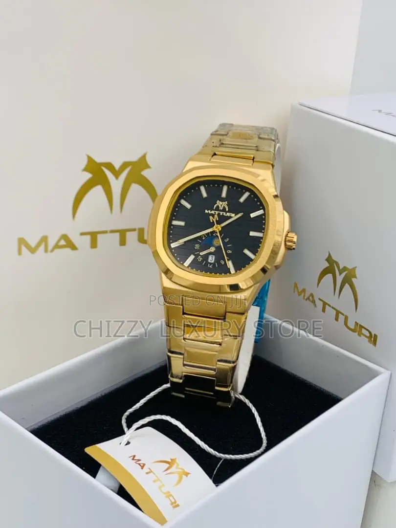 Matturi Quality Men Chain Strap Wristwatch